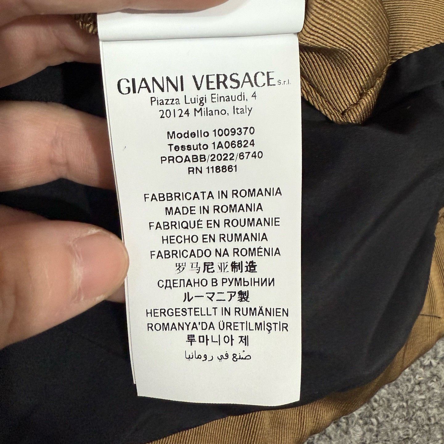 Versace Versace Baroque Jacket 44 Size US S / EU 44-46 / 1 - 4 Thumbnail