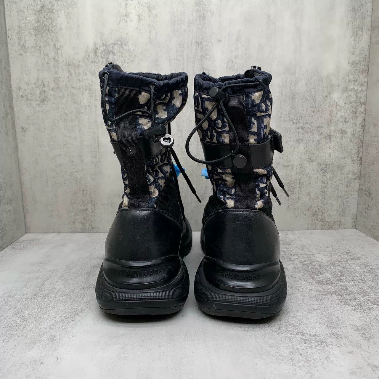 Dior Dior Monogram High-Top Lace-Up Tactical Boots Size US 10 / EU 43 - 5 Thumbnail