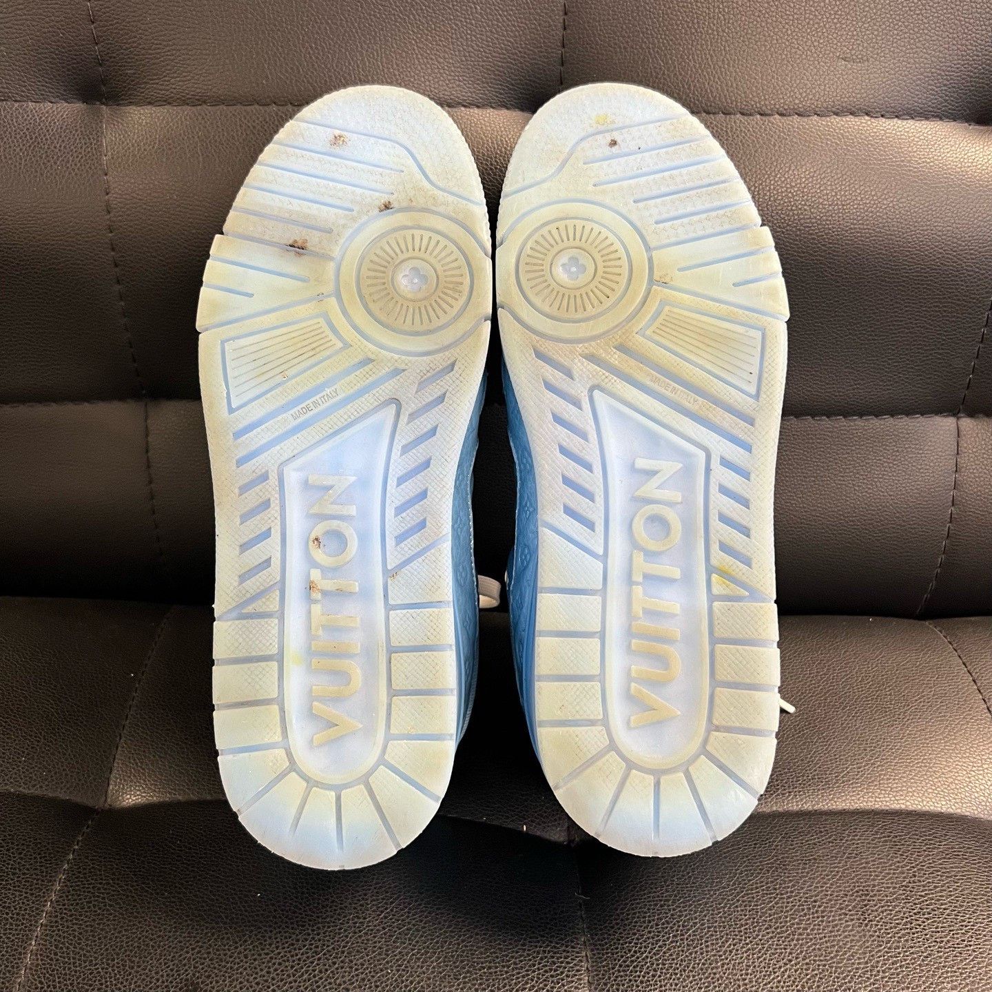Louis Vuitton Louis Vuitton 2025 Trainer Blue Low-Top Sneakers Size US 9 / EU 42 - 5 Thumbnail