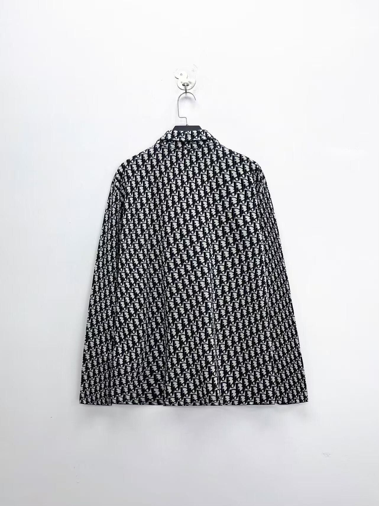 Dior Dior Monogram Cotton Knit Shirt Jacket Size US M / EU 48-50 / 2 - 2 Thumbnail