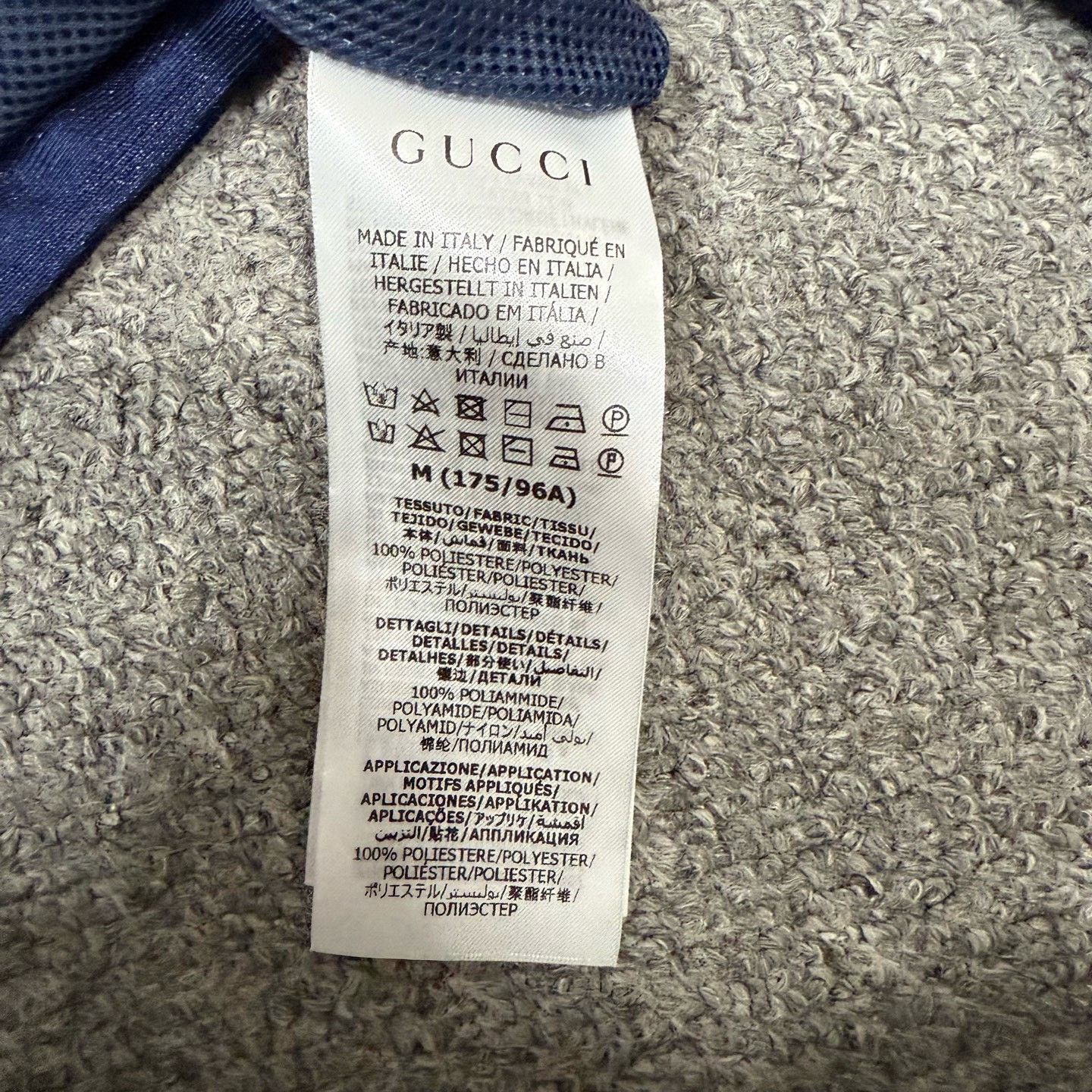 Gucci Gucci Acetate Jacket M Size US M / EU 48-50 / 2 - 4 Thumbnail