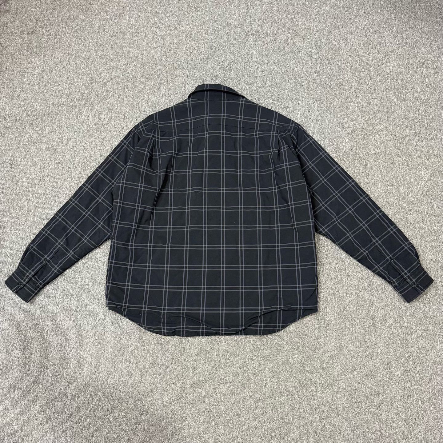 Balenciaga Balenciaga Plaid Embroidered Logo Shirt Coat Size US S / EU 44-46 / 1 - 2 Thumbnail