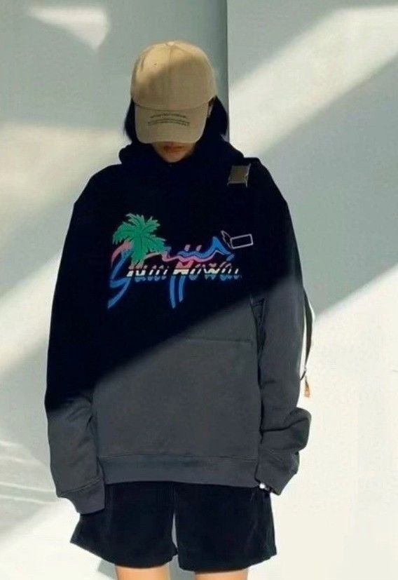Gucci Gucci Coconut Tree Print Hoodie Size US L / EU 52-54 / 3 - 4 Thumbnail