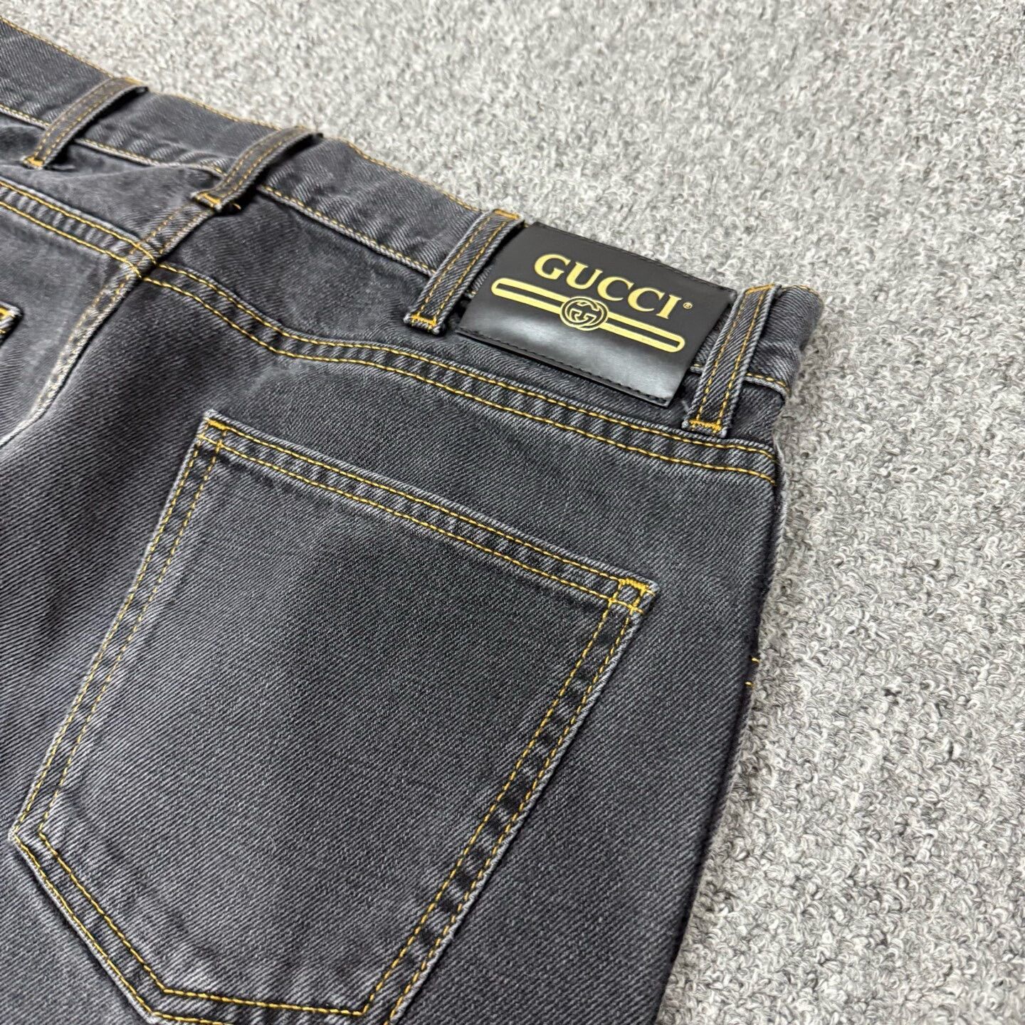Gucci Gucci Deer Embroidery Jeans Size US 30 / EU 46 - 4 Thumbnail