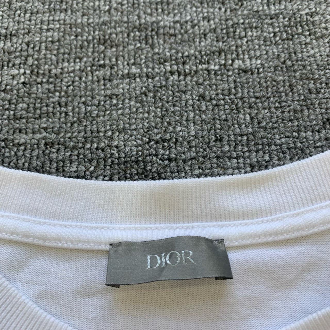 Dior Dior White Nameplate Slogan T-Shirt Size US M / EU 48-50 / 2 - 6 Thumbnail
