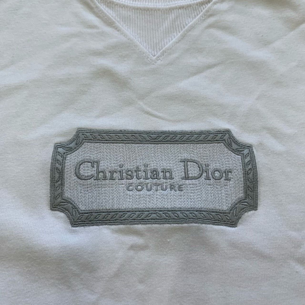 Dior Dior White Nameplate Slogan T-Shirt Size US M / EU 48-50 / 2 - 8 Thumbnail