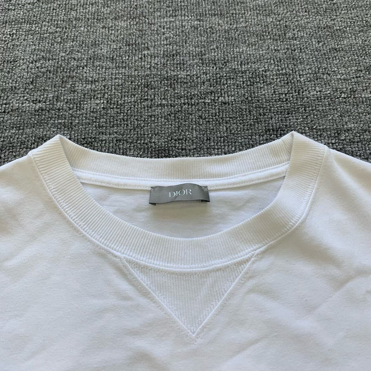 Dior Dior White Nameplate Slogan T-Shirt Size US M / EU 48-50 / 2 - 9 Thumbnail