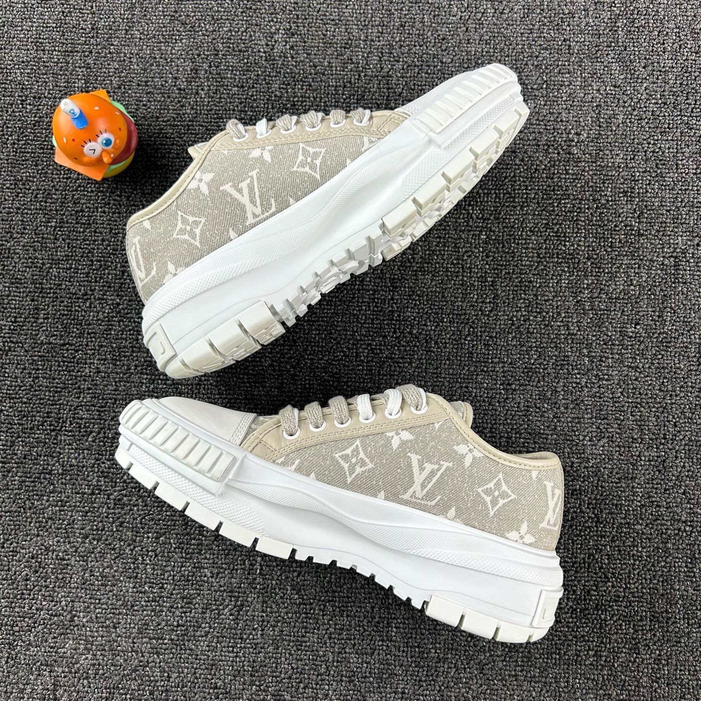 Louis Vuitton Louis Vuitton Monogram Biscuit Shoes Size US 4.5 / IT 34.5 - 3 Thumbnail