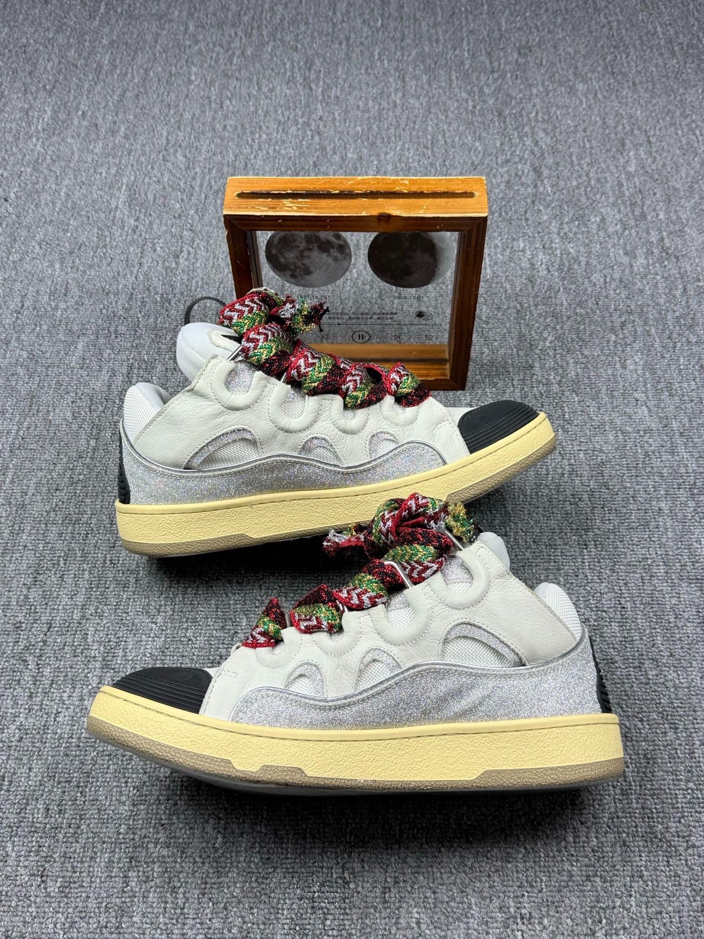 Lanvin Lanvin Leather Brown Lowtop Sneakers fr_43 Women Size US 12 / IT 42 - 3 Thumbnail