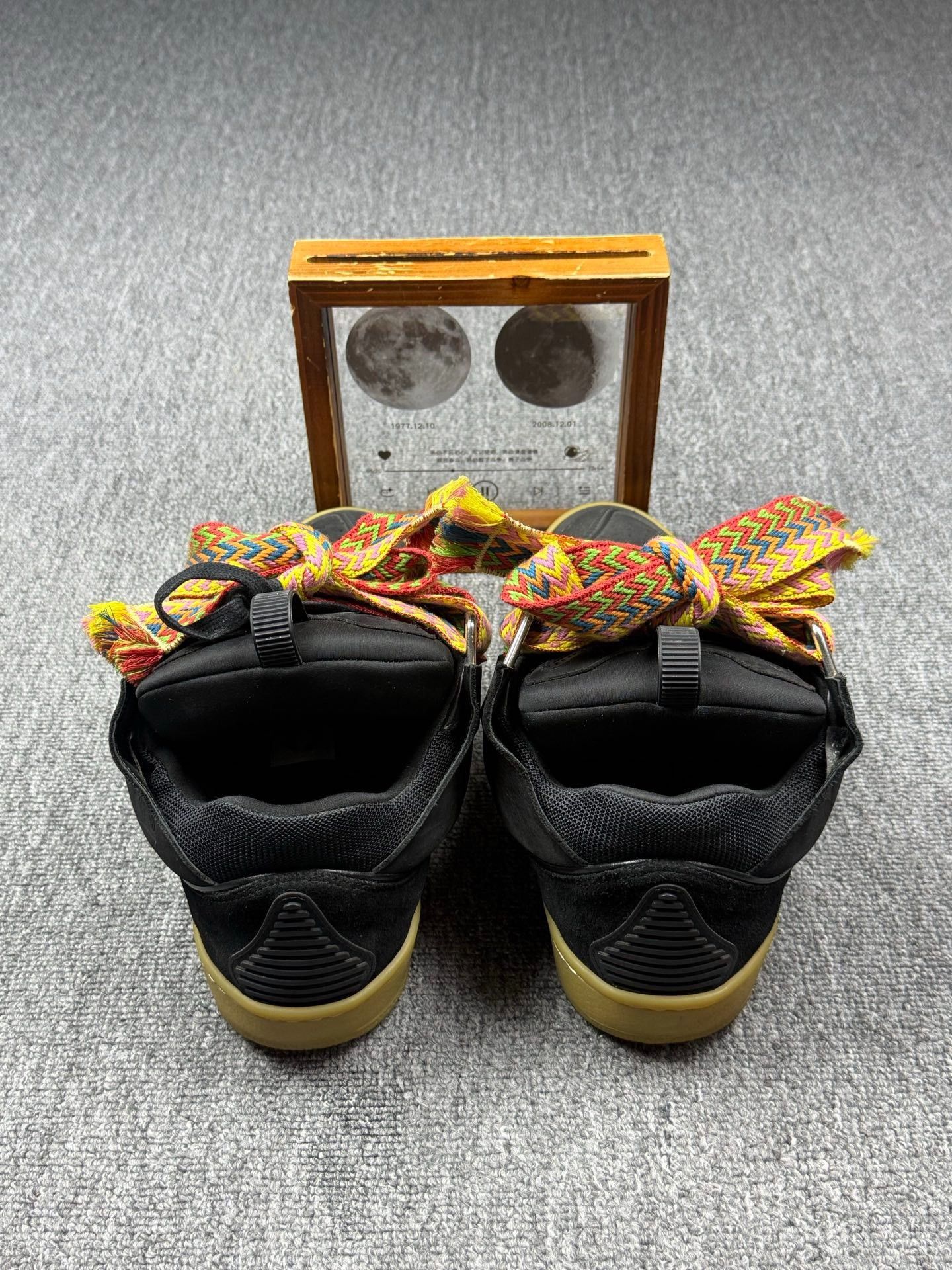 Lanvin Lanvin Patchwork Black Lowtop Sneakers 9 Men Size US 9 / EU 42 - 5 Thumbnail