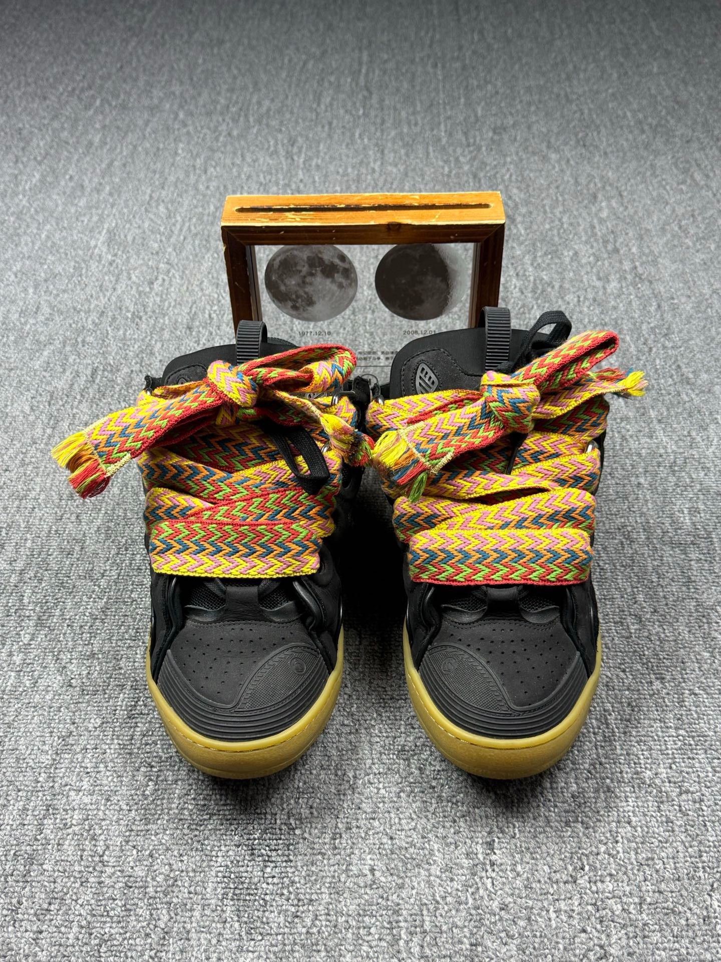 Lanvin Lanvin Patchwork Black Lowtop Sneakers 9 Men Size US 9 / EU 42 - 4 Thumbnail