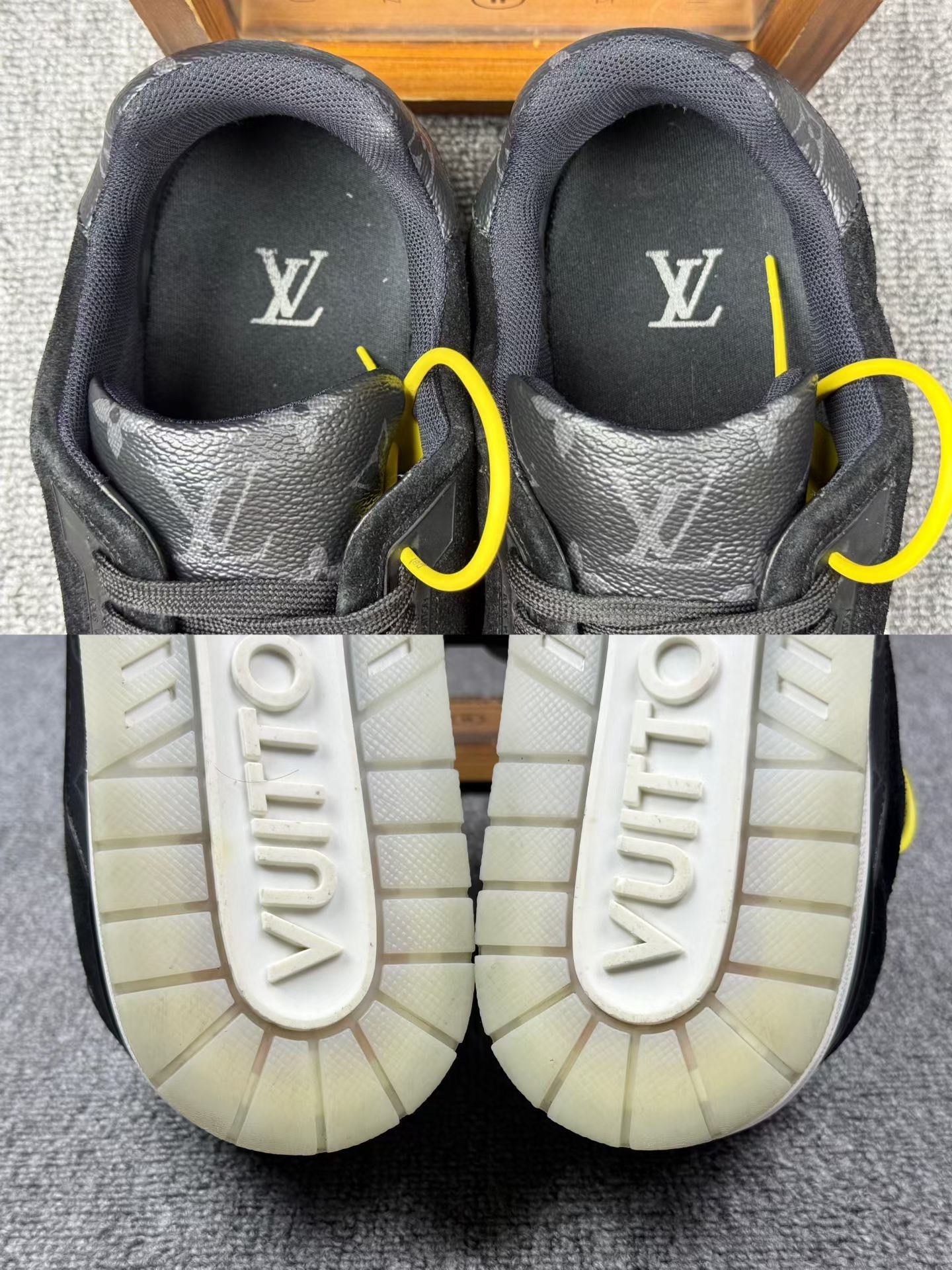 Louis Vuitton Louis Vuitton Training Black Lowtop Sneakers 10 Men Size US 10 / EU 43 - 8 Thumbnail