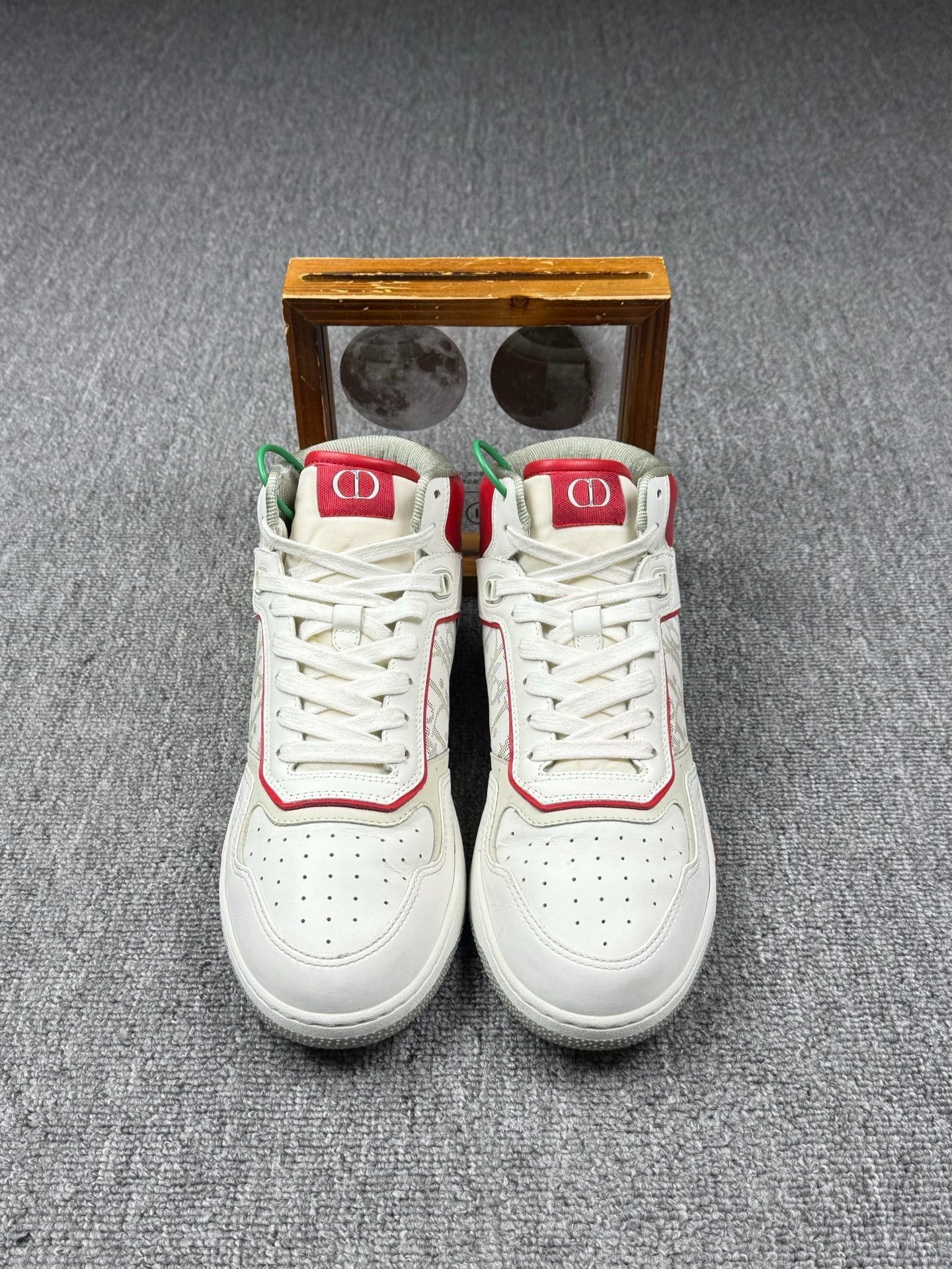 Dior Dior Retro Red Hitop Sneakers 7 Men Size US 7 / EU 40 - 4 Thumbnail