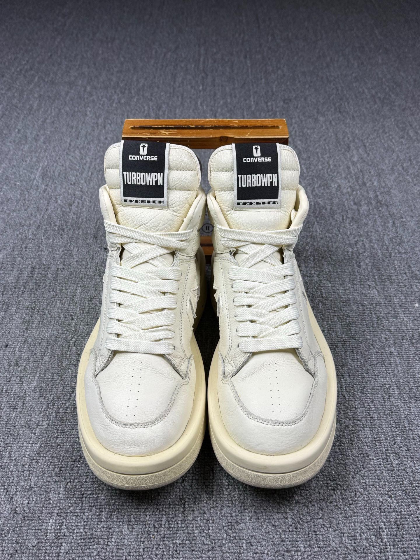 Rick Owens Rick Owens White Lowtop Sneakers 10 Men Size US 10 / EU 43 - 4 Thumbnail