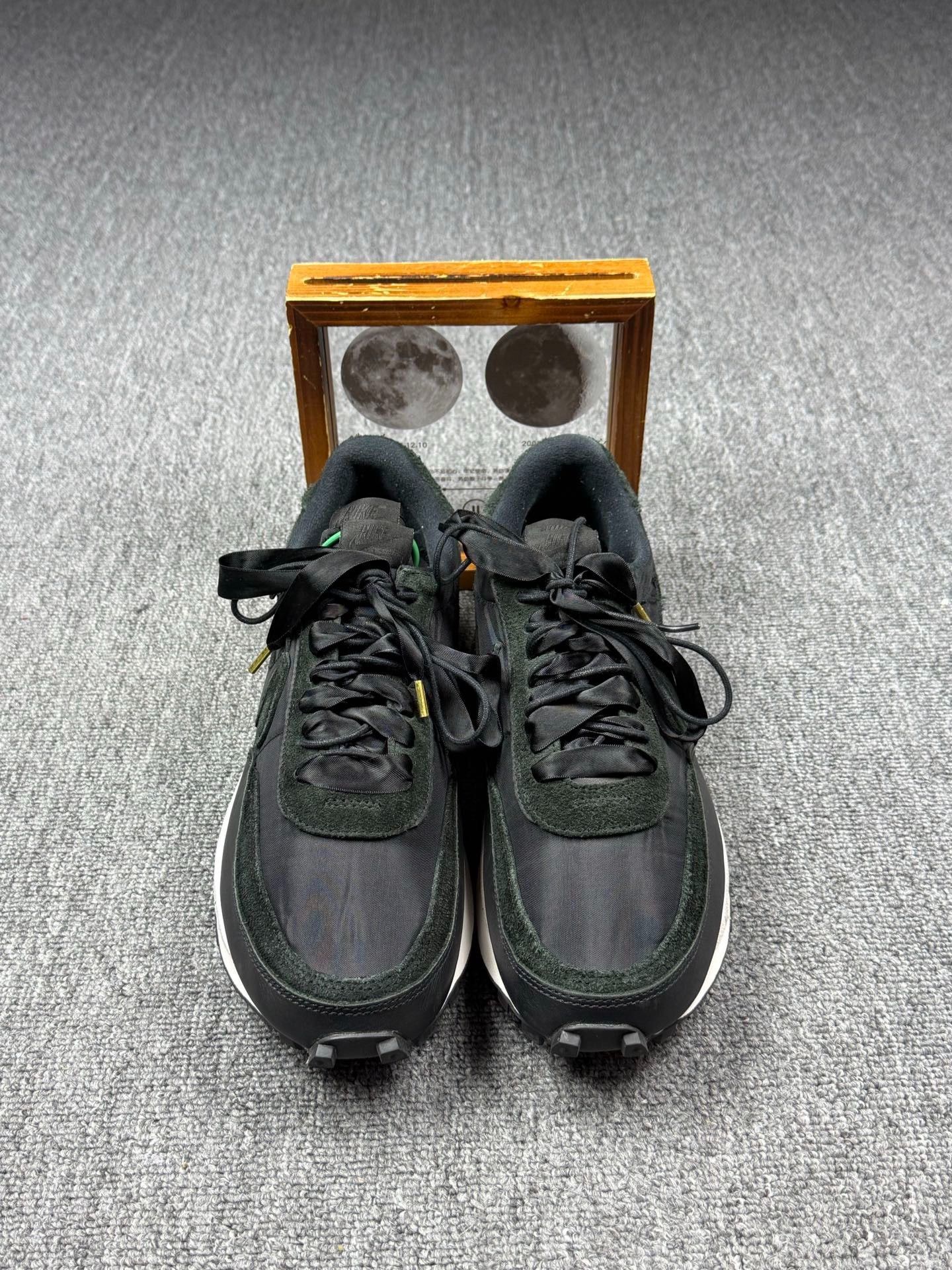Nike Nike SACAI Black Lowtop Sneakers 12 Men Size US 12 / EU 45 - 4 Thumbnail
