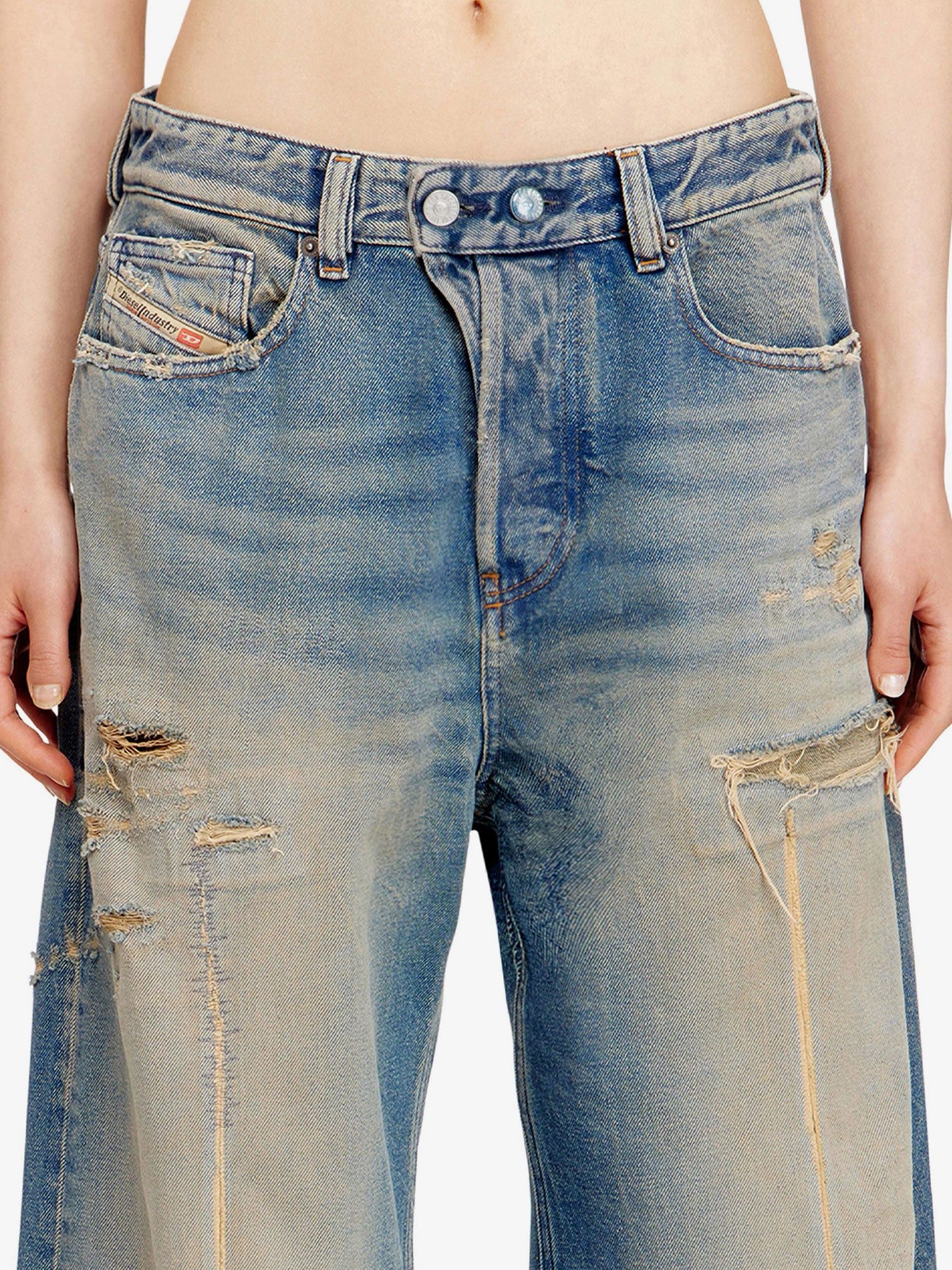 Diesel 1996 D-Sire Jeans In Denim Blue With Washed-Out Effect Size 27" / US 4 / IT 40 - 5 Thumbnail