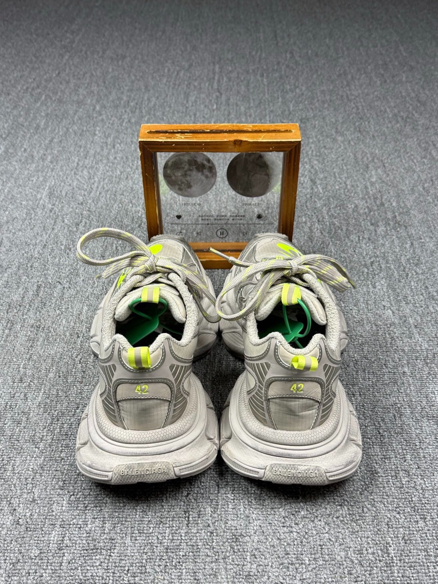 Balenciaga Balenciaga Polyester Gray Lowtop Sneakers it_42 Women Size US 12 / IT 42 - 5 Thumbnail