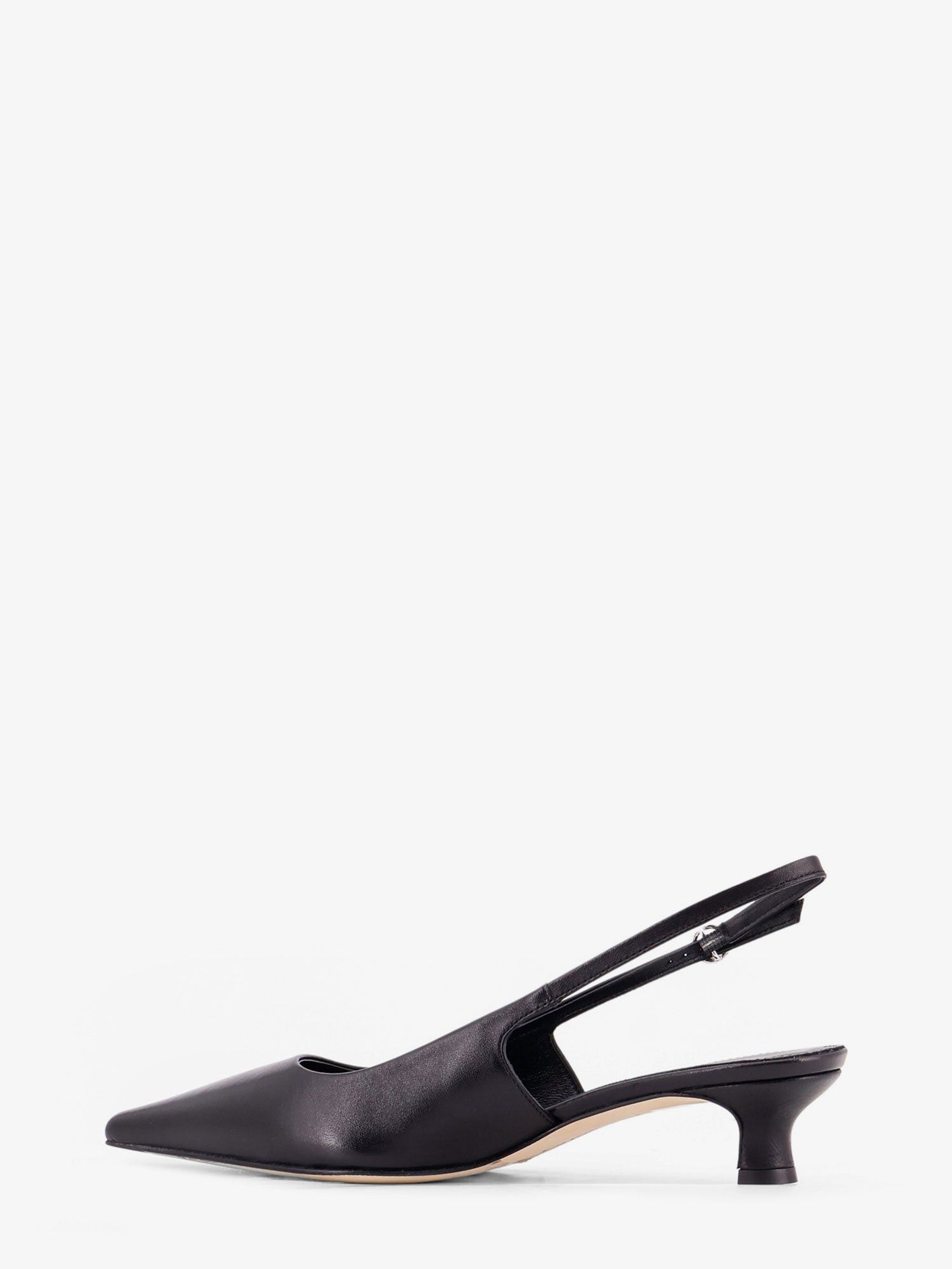 aeyde Catrina Leather Pumps Size US 7 / IT 37 - 3 Thumbnail
