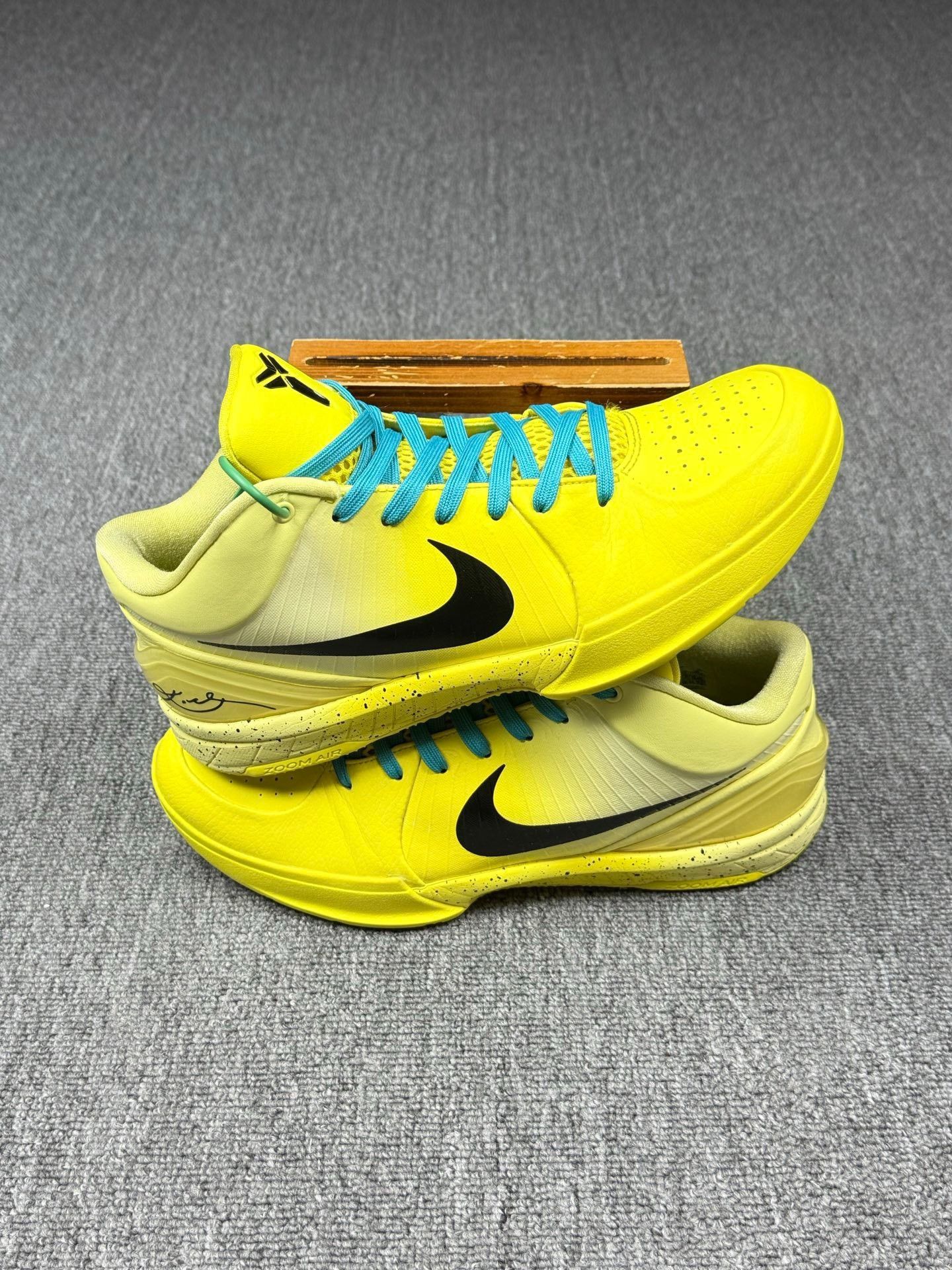 Nike Nike KOBE4 Yellow Lowtop Sneakers 11 Men Size US 11 / EU 44 - 2 Thumbnail