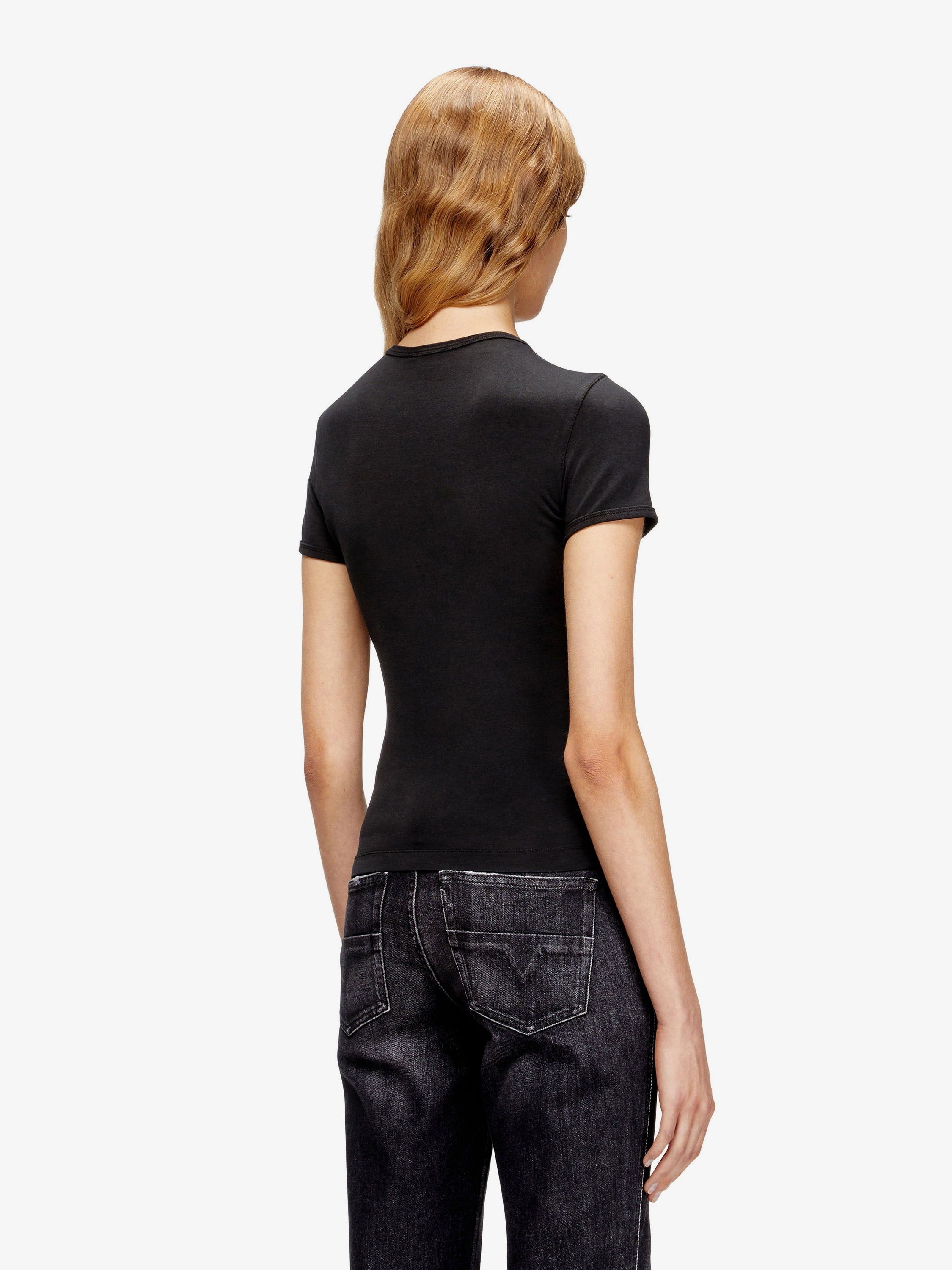 Diesel T-Uncutieslong-Od Cotton Blend T-Shirt Size XS / US 0-2 / IT 36-38 - 4 Thumbnail