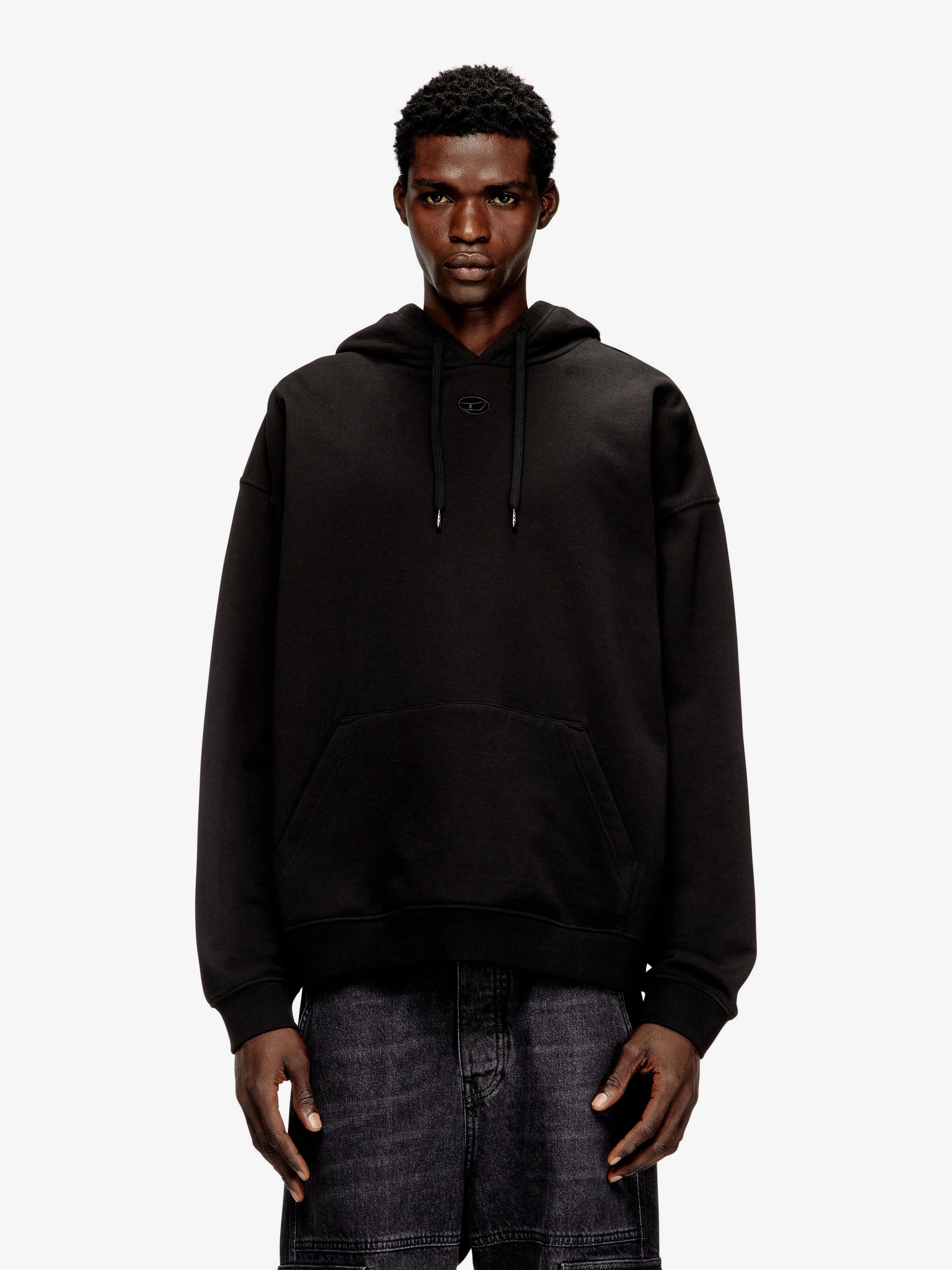 Diesel S-Boxt-Hood-Dco Cotton Sweatshirt Size US M / EU 48-50 / 2 - 3 Thumbnail