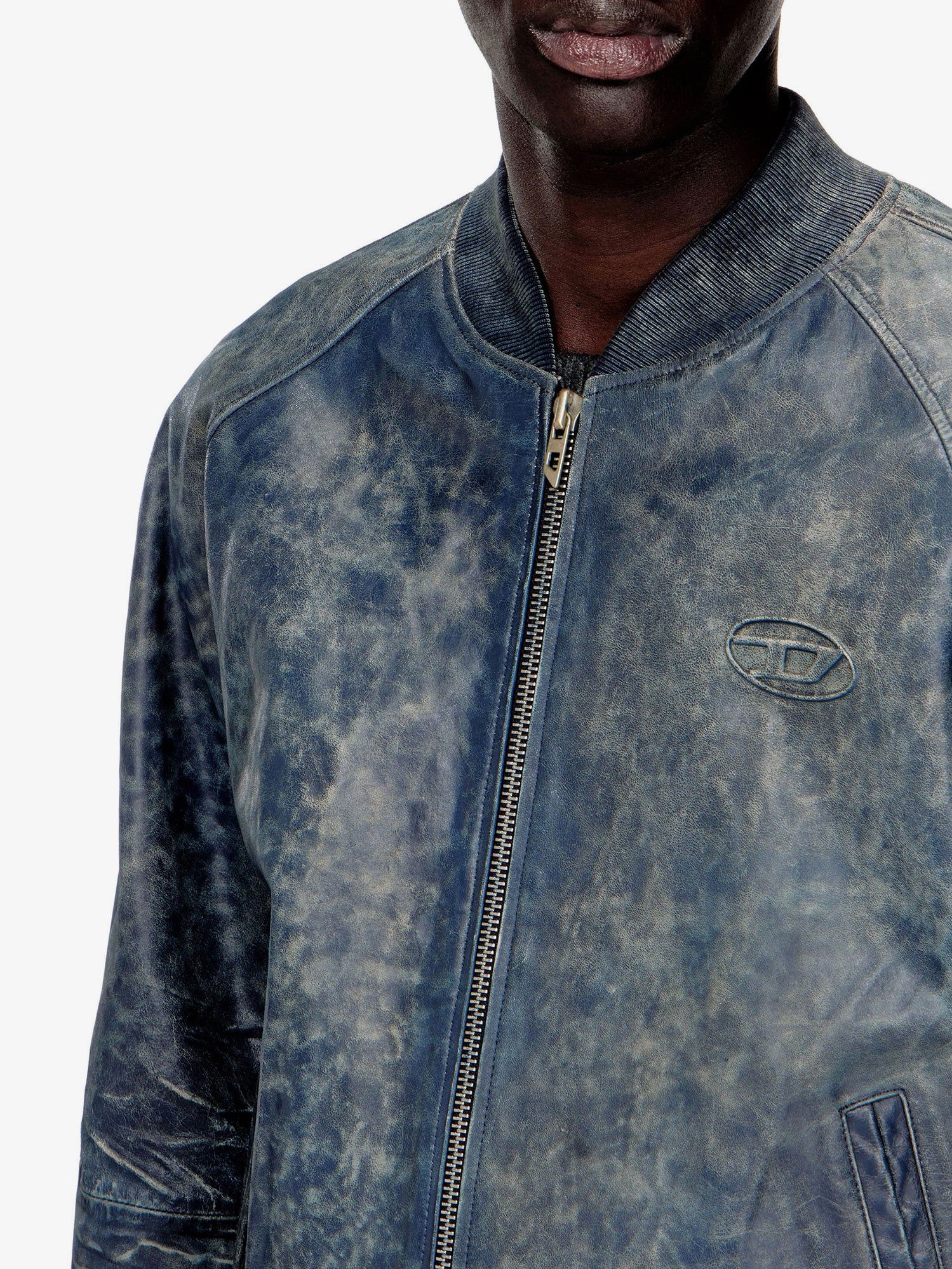 Diesel L-Cobb Leather Jacket Size US M / EU 48-50 / 2 - 5 Thumbnail