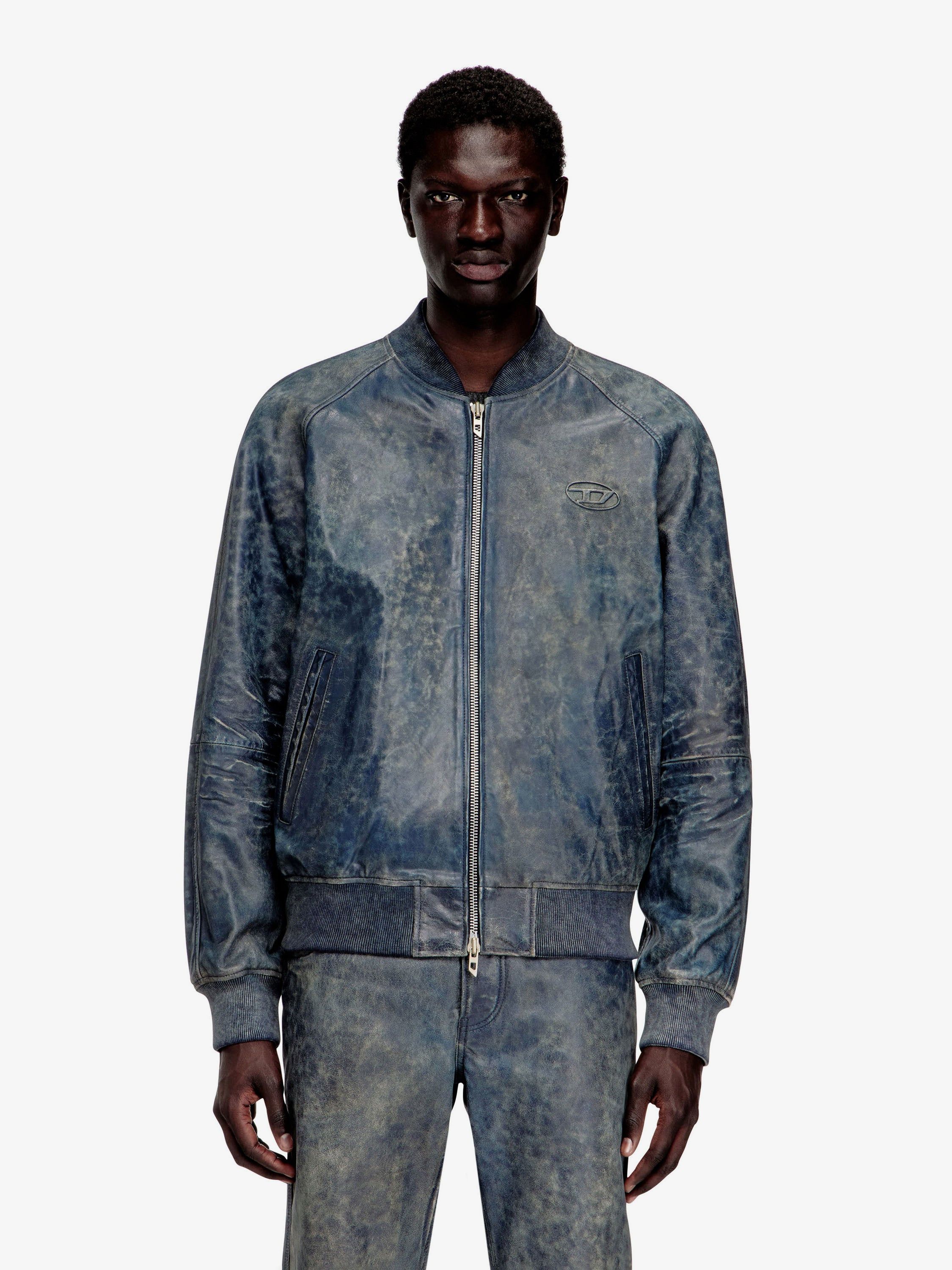 Diesel L-Cobb Leather Jacket Size US M / EU 48-50 / 2 - 3 Thumbnail