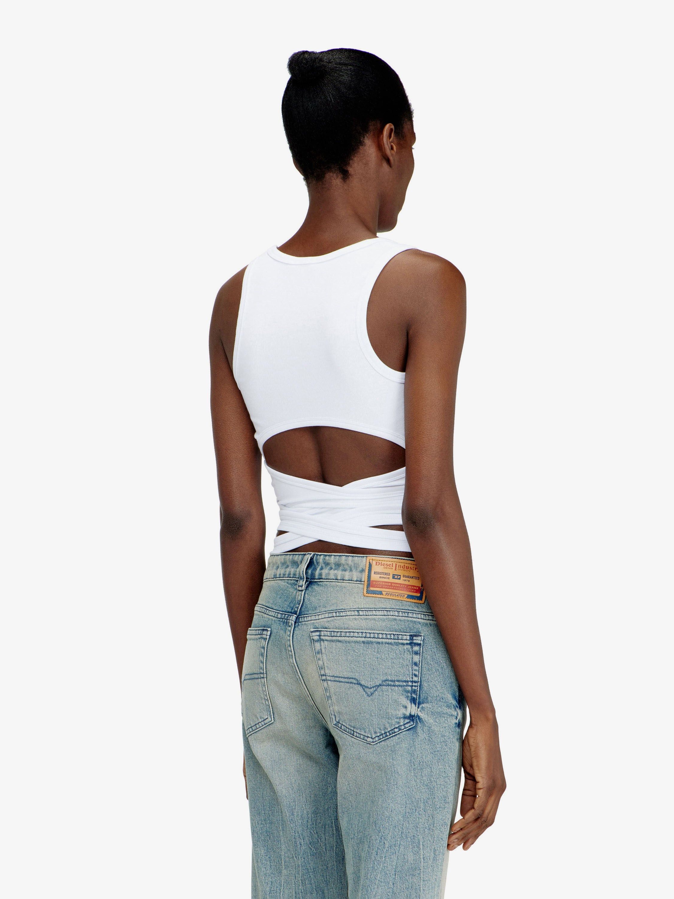 Diesel Cotton Blend Tank Top Size M / US 6-8 / IT 42-44 - 4 Thumbnail