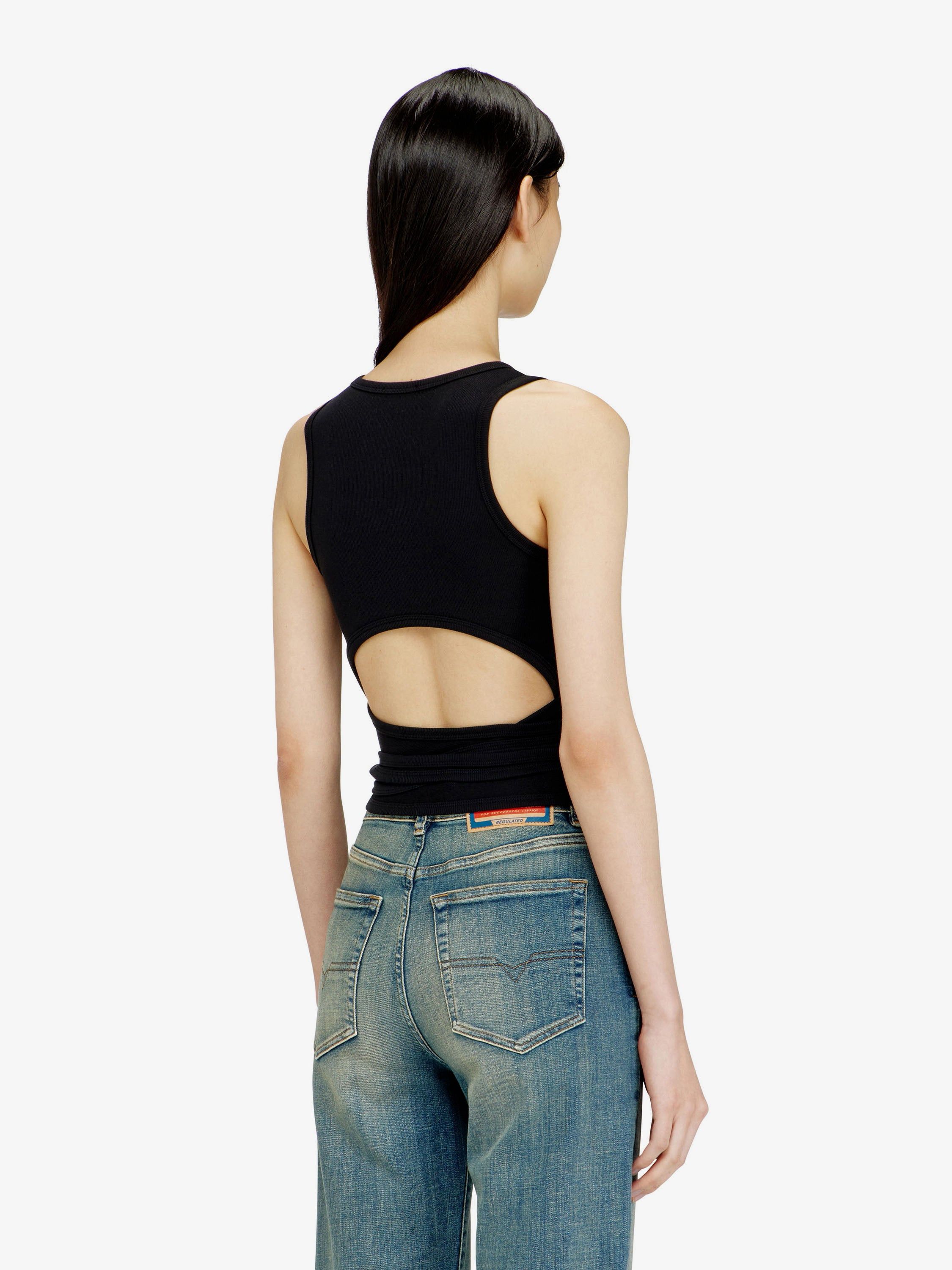 Diesel Cotton Blend Tank Top Size S / US 4 / IT 40 - 4 Thumbnail