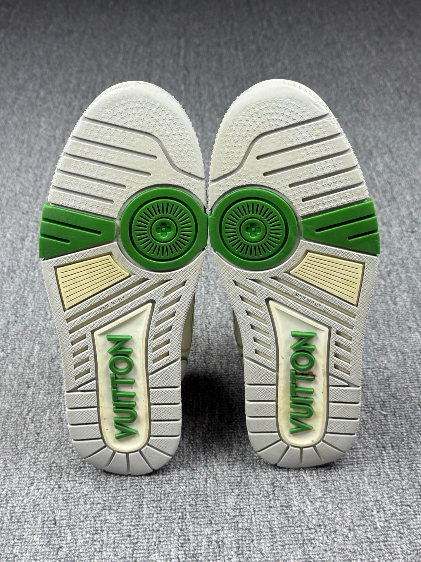 Louis Vuitton Louis Vuitton Training Green Lowtop Sneakers 8 Men Size US 8 / EU 41 - 6 Thumbnail