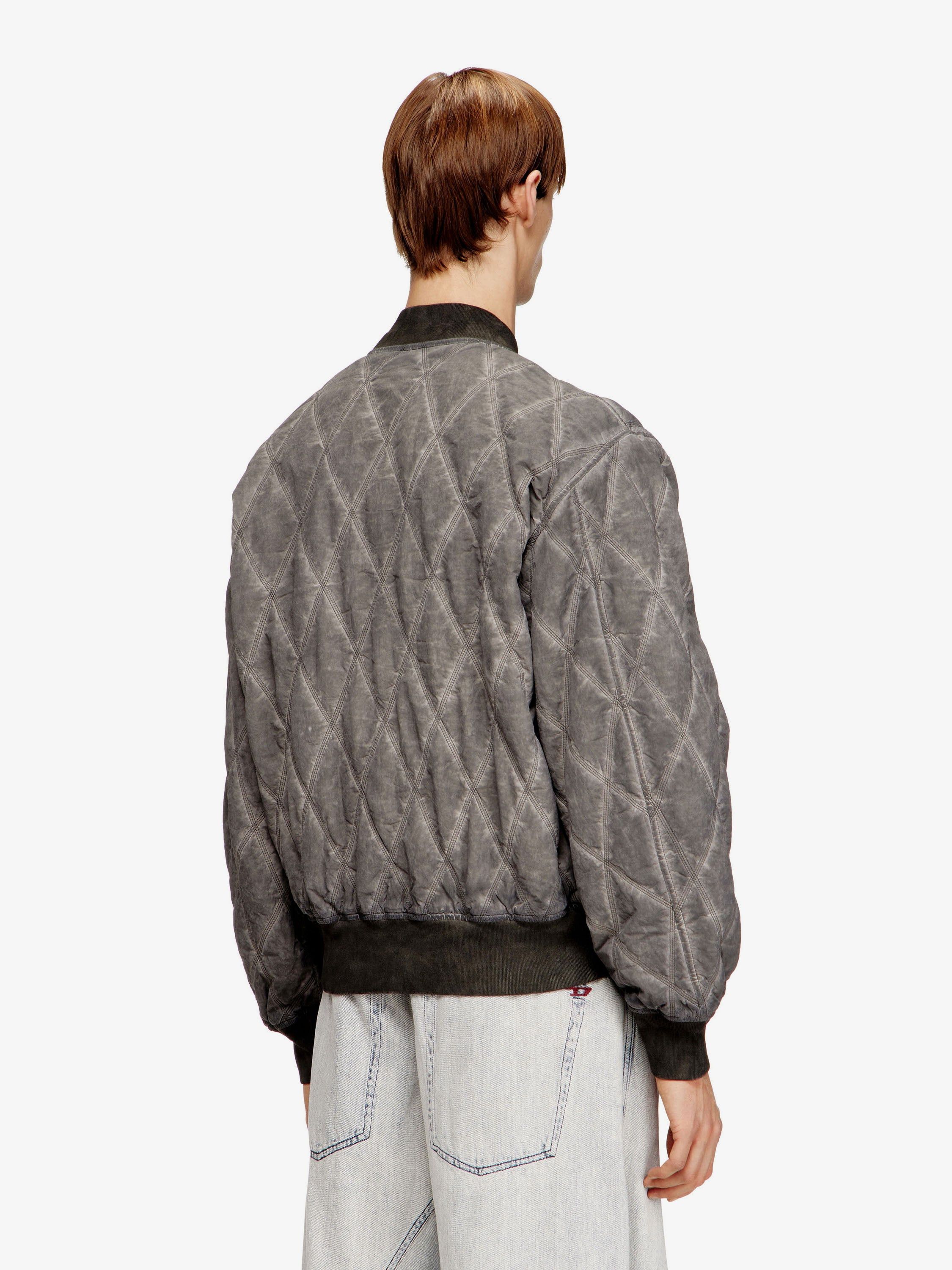 Diesel J-Type-Treat Diamond-Quilted Cotton Blend Jacket Size US L / EU 52-54 / 3 - 4 Thumbnail
