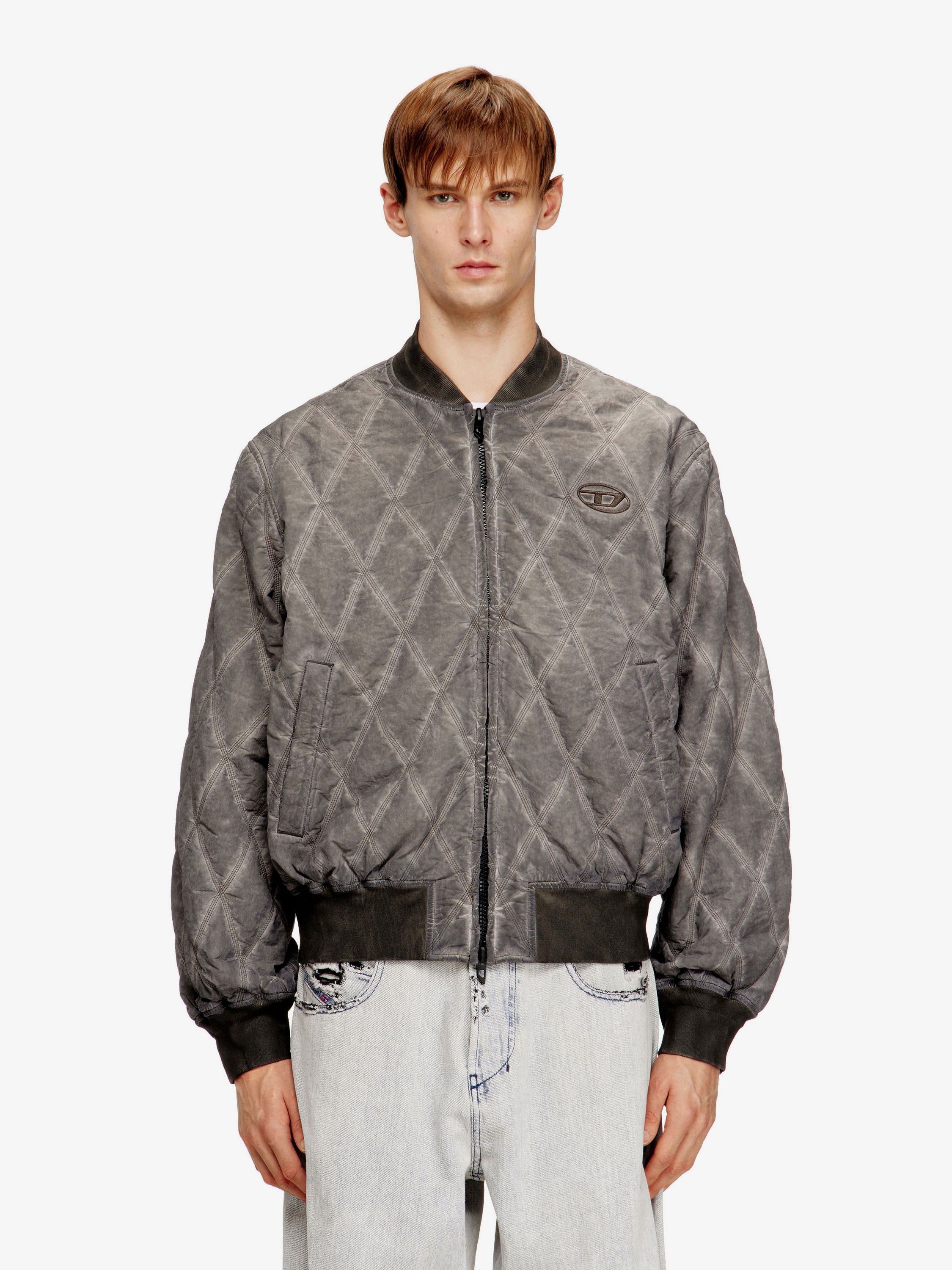 Diesel J-Type-Treat Diamond-Quilted Cotton Blend Jacket Size US XL / EU 56 / 4 - 3 Thumbnail