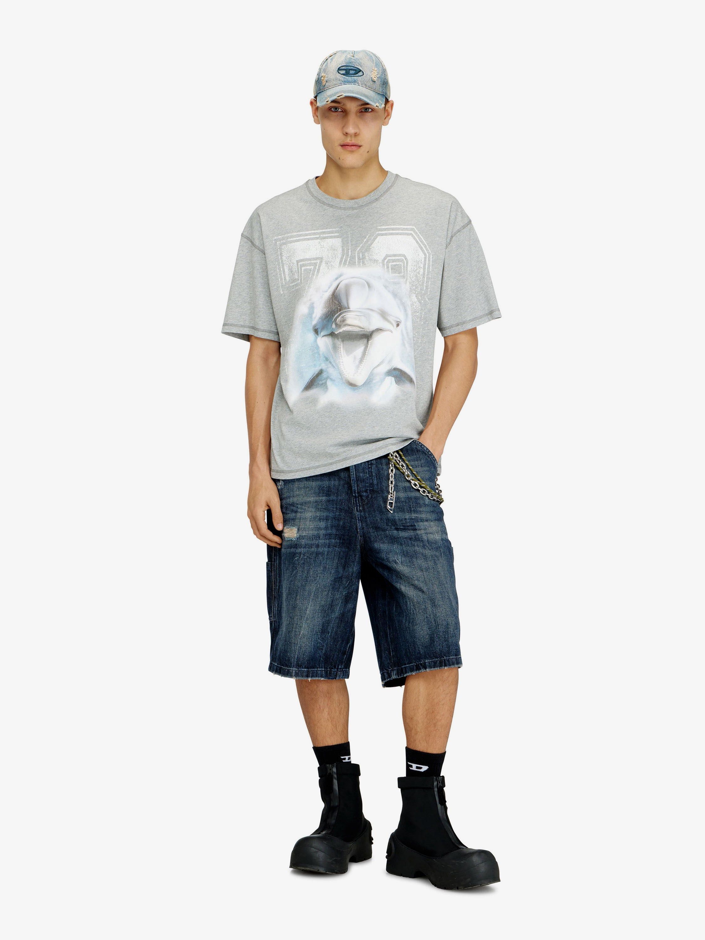 Diesel C-Enic Denim With Used Effect Size ONE SIZE - 2 Thumbnail