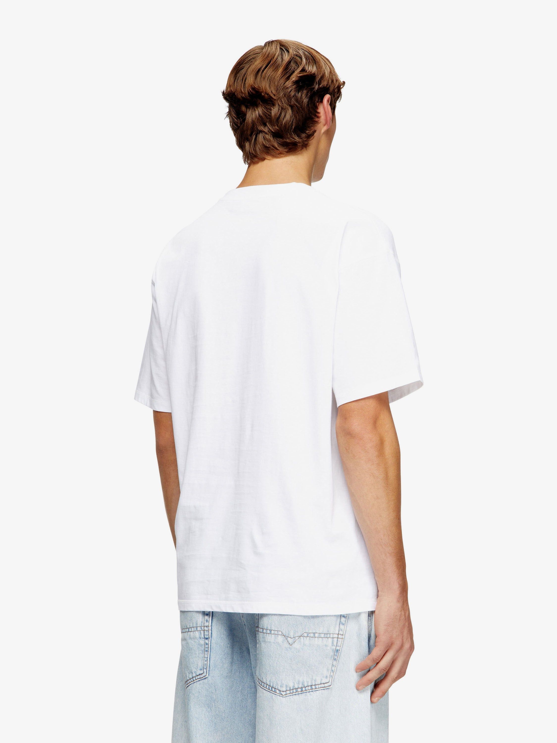 Diesel T-Lucien-Ihbi Cotton T-Shirt Size US XXL / EU 58 / 5 - 4 Thumbnail