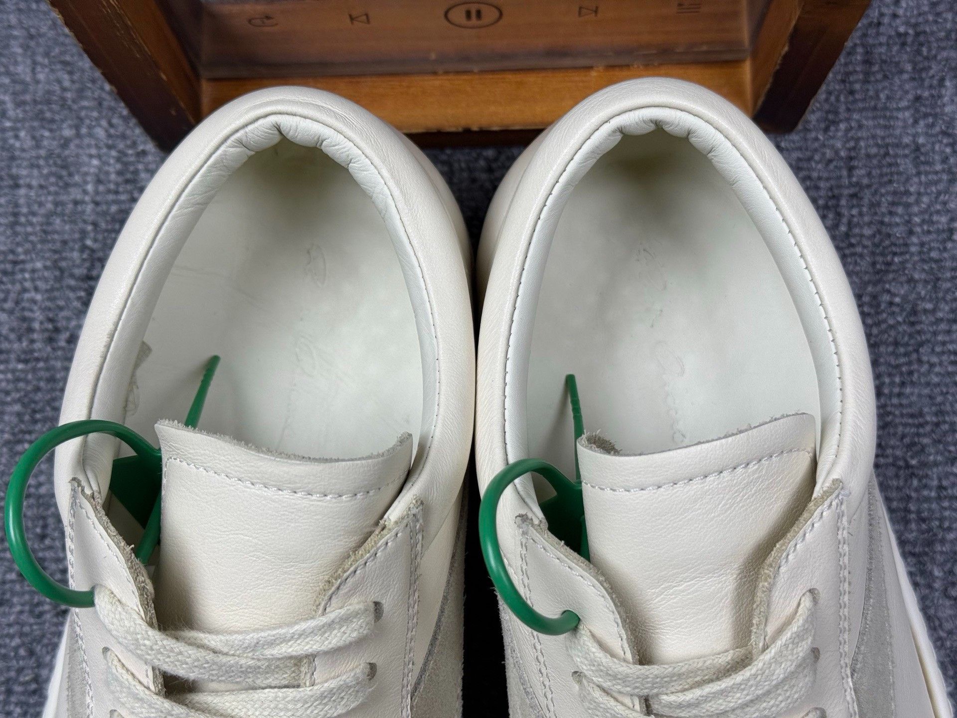 Rick Owens Rick Owens Leather White Lowtop Sneakers it_42 Women Size US 12 / IT 42 - 8 Thumbnail