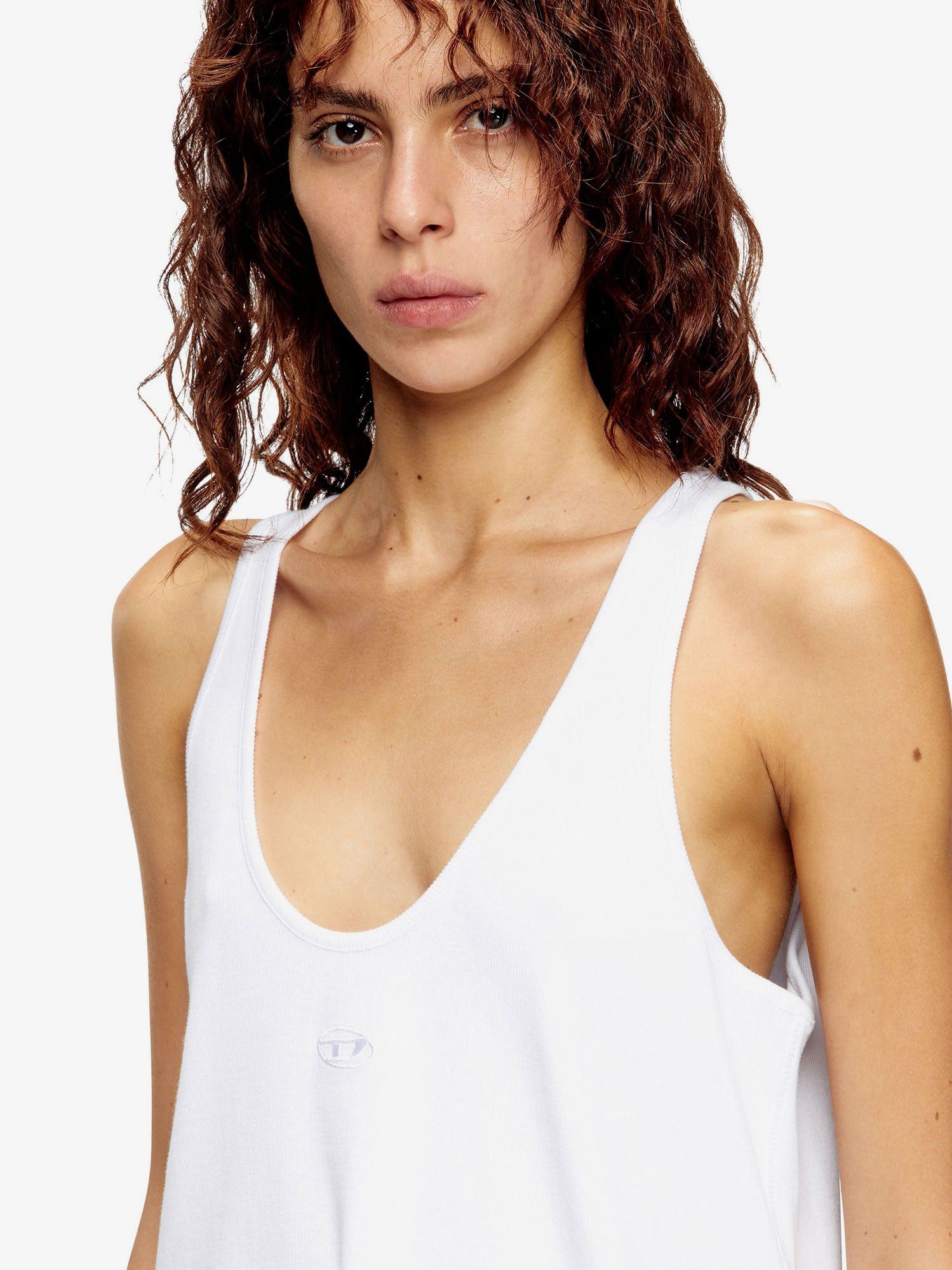 Diesel Ribbed Cotton Tank Top Size S / US 4 / IT 40 - 5 Thumbnail
