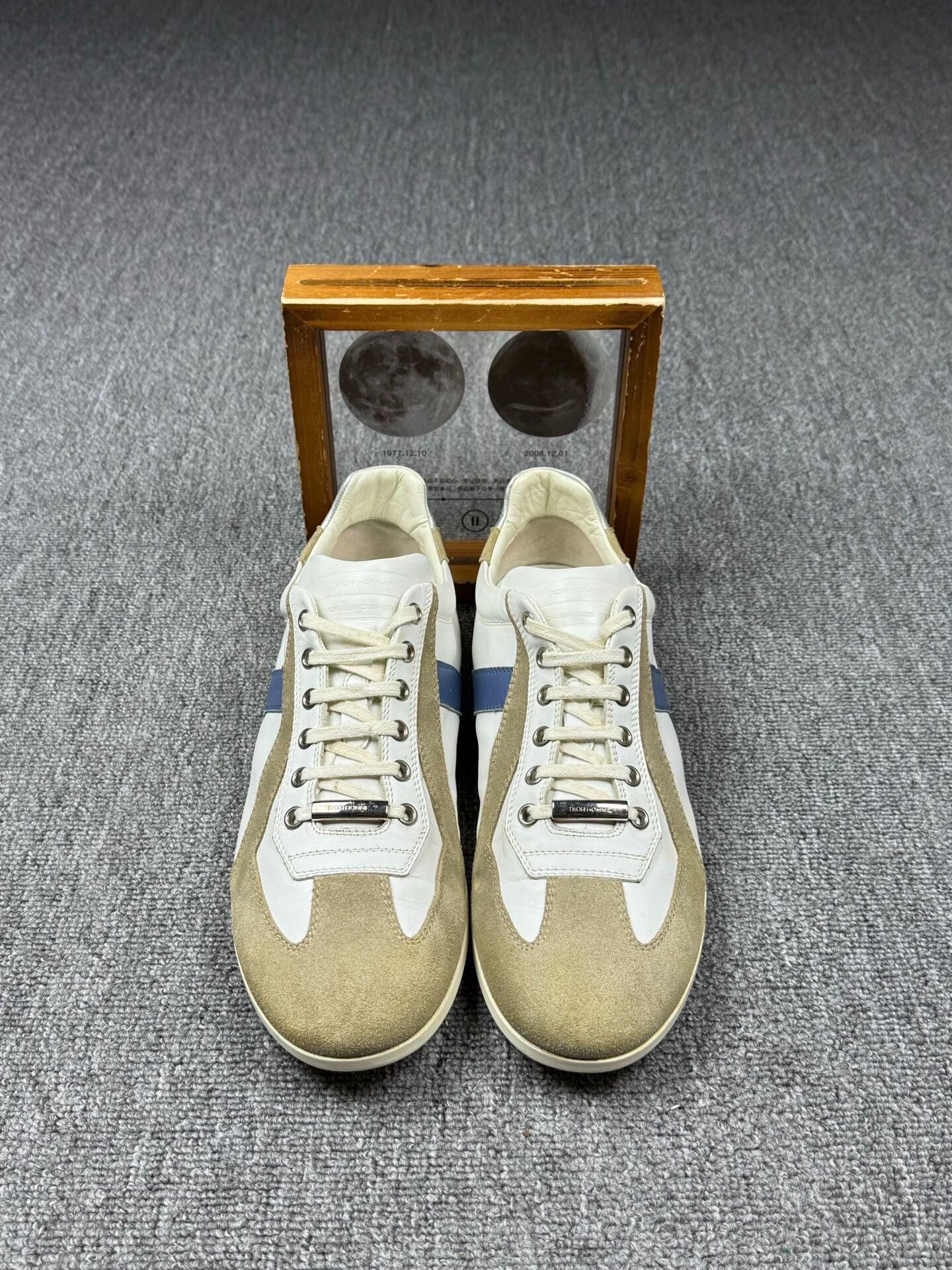 Dior Dior White Lowtop Sneakers 9 Men Size US 9 / EU 42 - 4 Thumbnail
