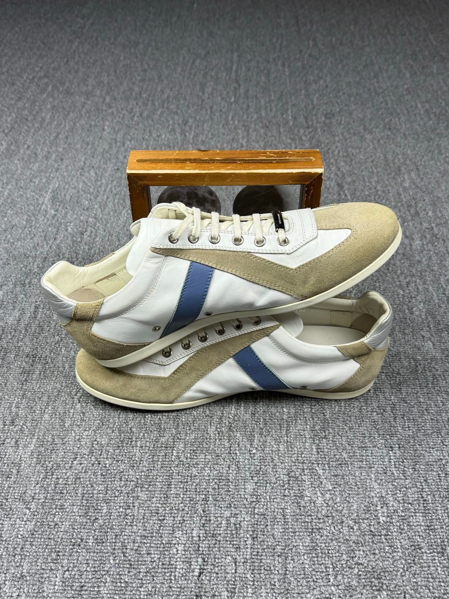 Dior Dior White Lowtop Sneakers 9 Men Size US 9 / EU 42 - 3 Thumbnail