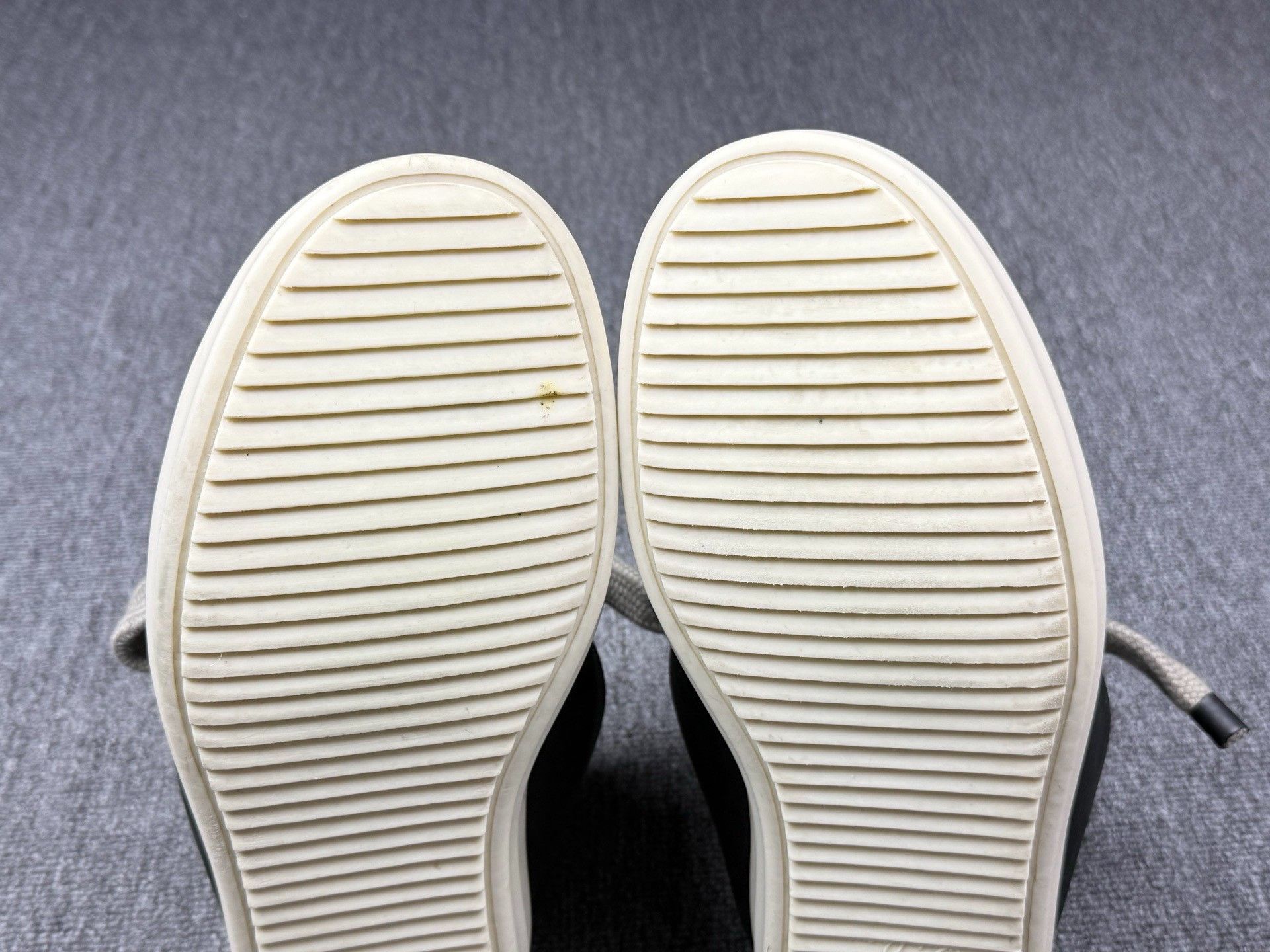 Rick Owens Rick Owens Leather Black Lowtop Sneakers 11 Men Size US 11 / EU 44 - 8 Thumbnail