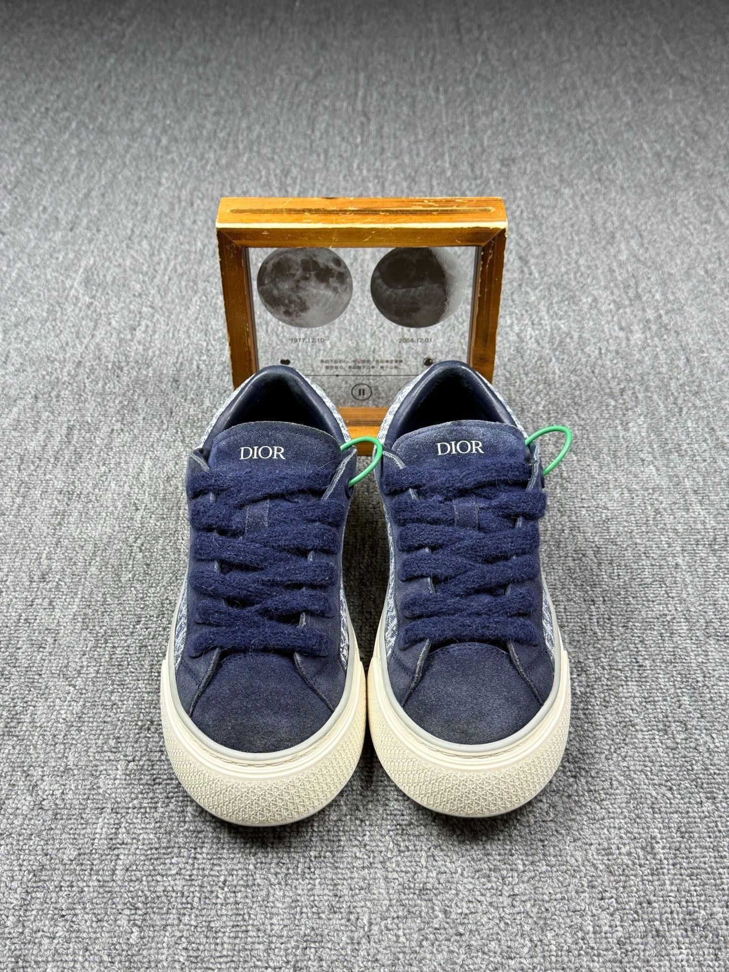 Dior Dior Blue Lowtop Sneakers 8 Men Size US 8 / EU 41 - 4 Thumbnail