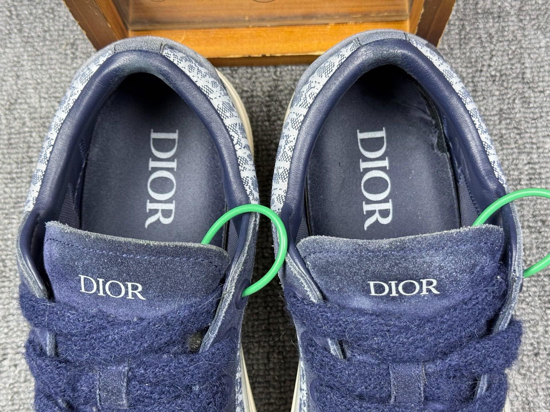 Dior Dior Blue Lowtop Sneakers 8 Men Size US 8 / EU 41 - 9 Thumbnail