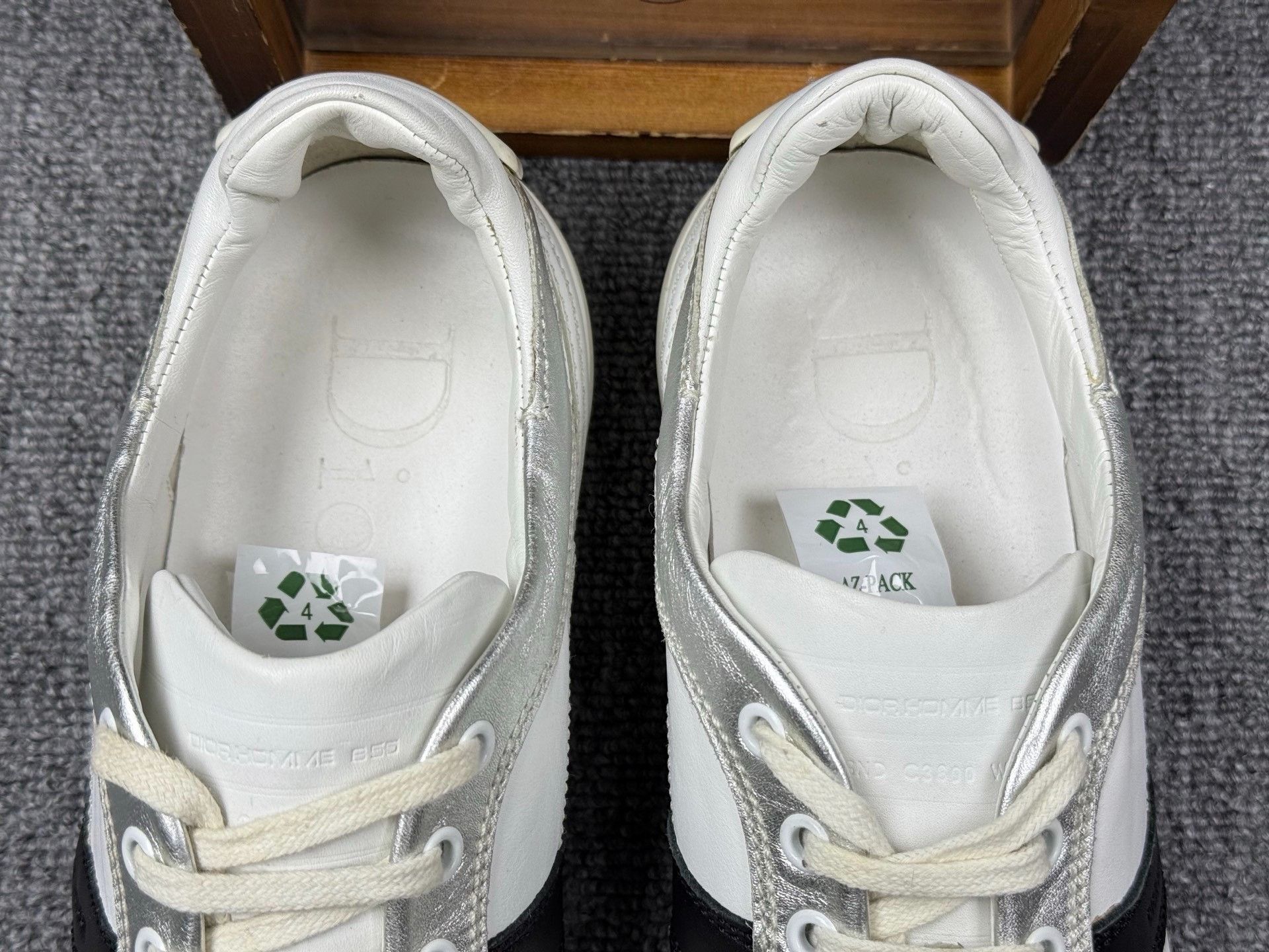 Dior Dior White Lowtop Sneakers 9 Men Size US 9 / EU 42 - 9 Thumbnail