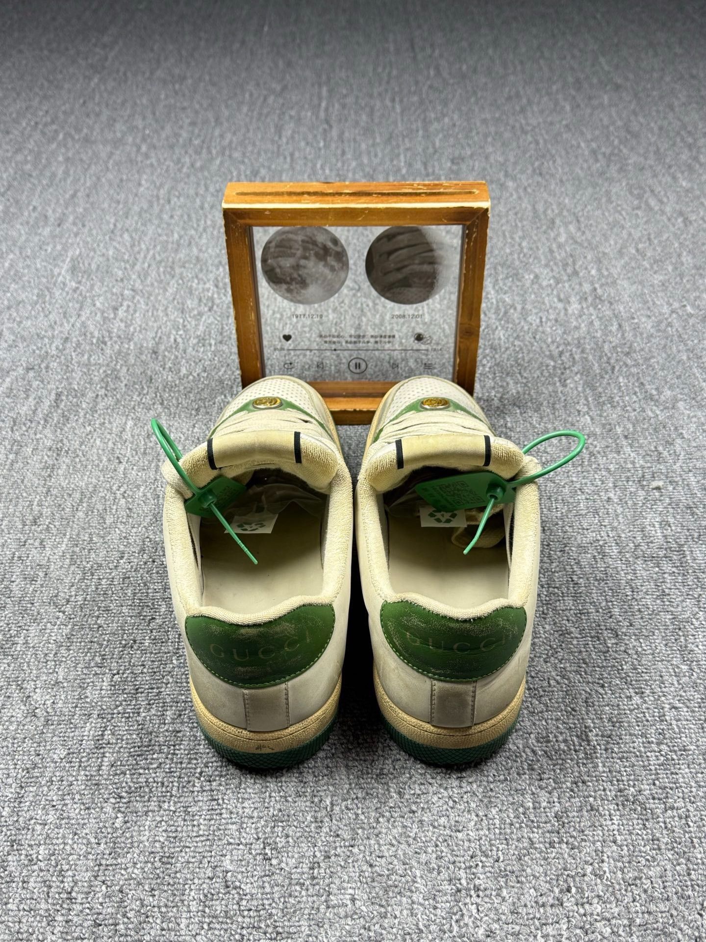 Gucci Gucci Distressed Green Lowtop Sneakers 11 Men Size US 11 / EU 44 - 5 Thumbnail