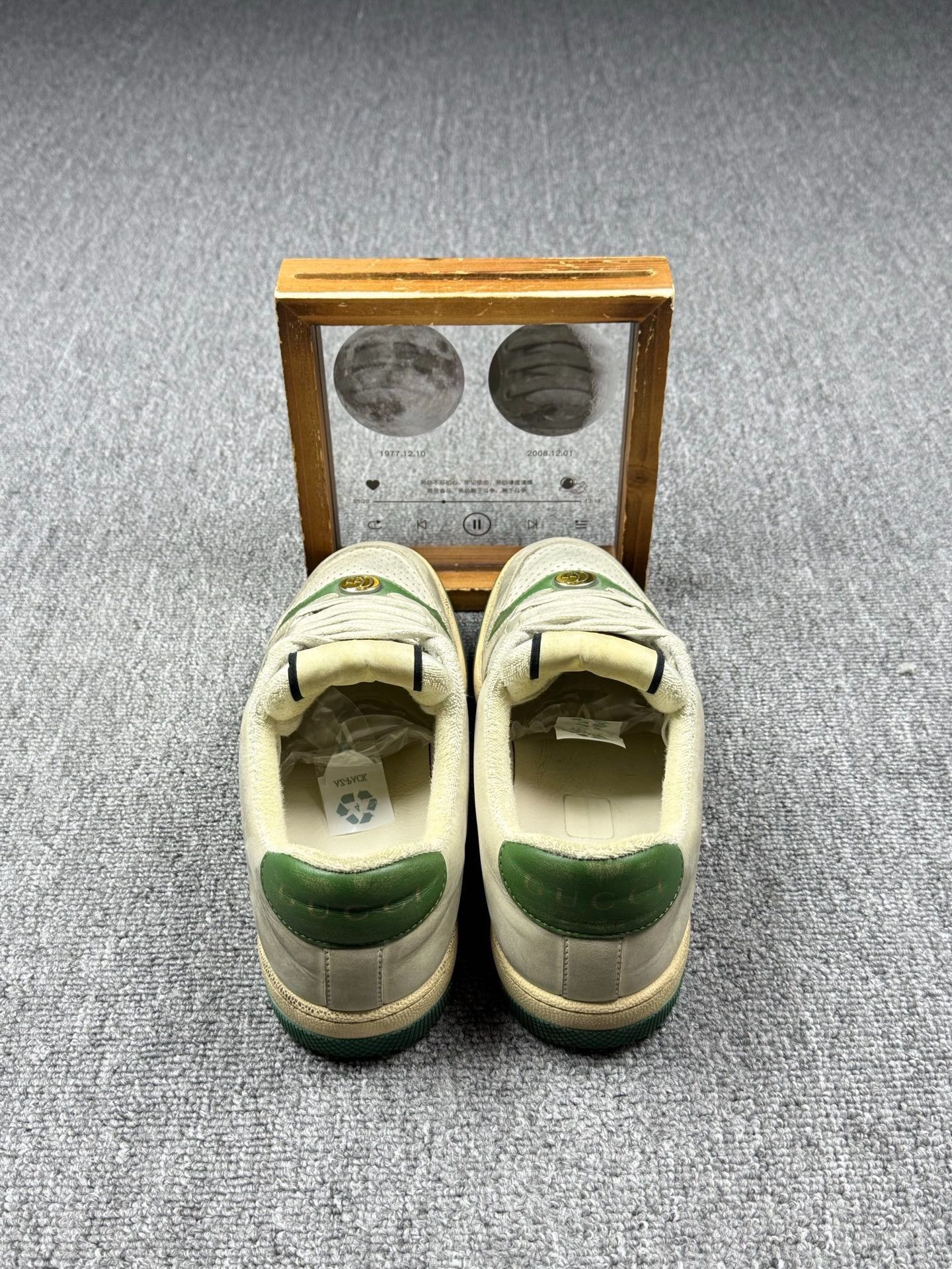 Gucci Gucci Distressed Green Lowtop Sneakers 5.5 Men Size US 5.5 / EU 38 - 5 Thumbnail