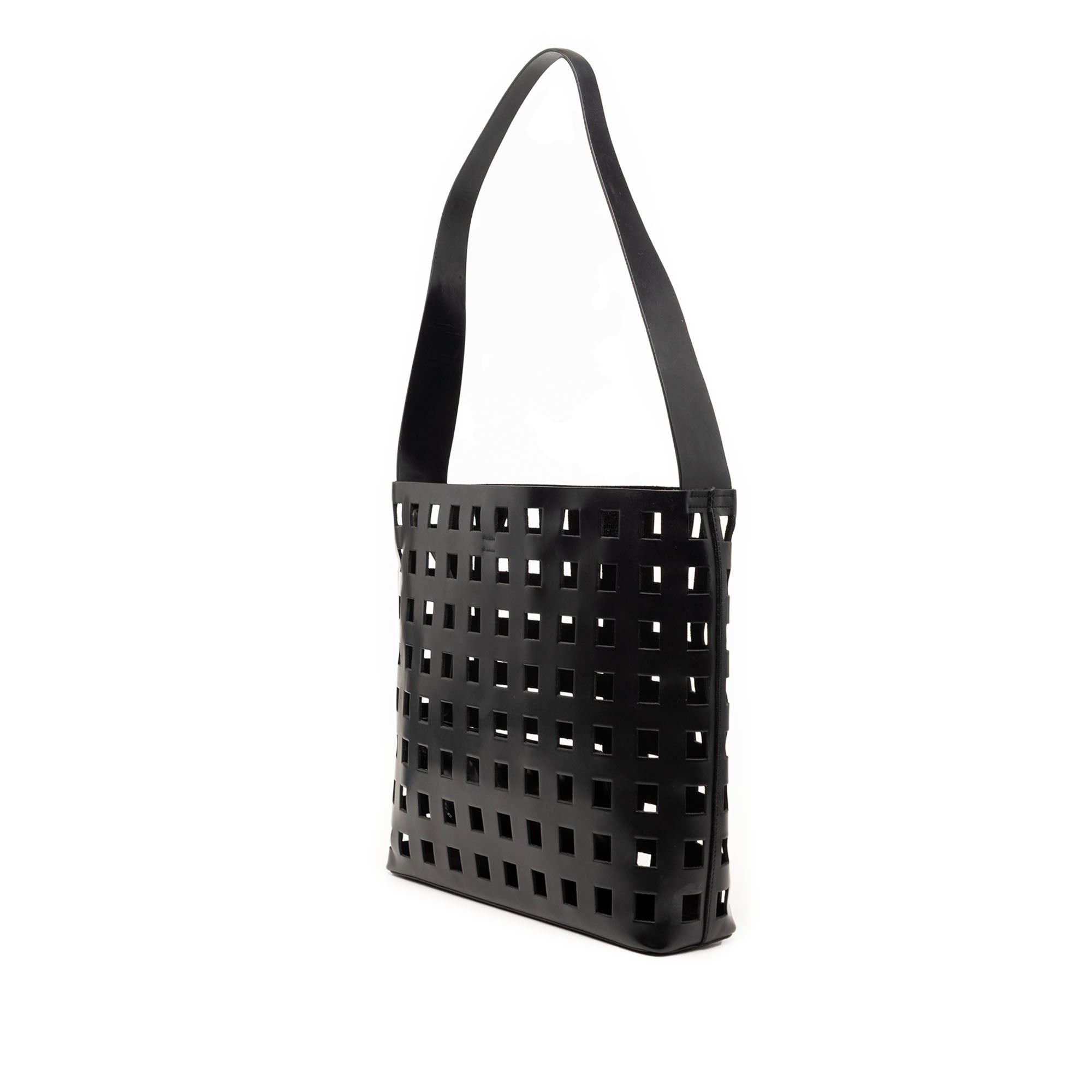 Prada Perforated Leather Shoulder Bag Size ONE SIZE - 2 Thumbnail