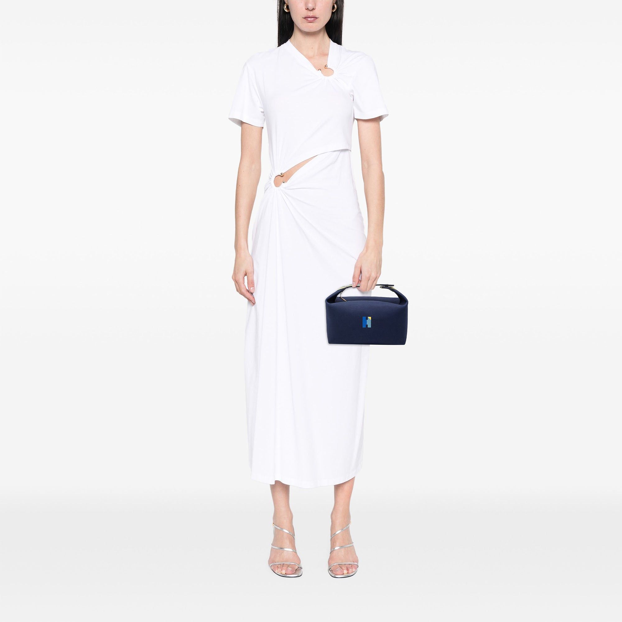 Hermes Large Toile Bride A Brac H Pavillon Case Size ONE SIZE - 6 Thumbnail