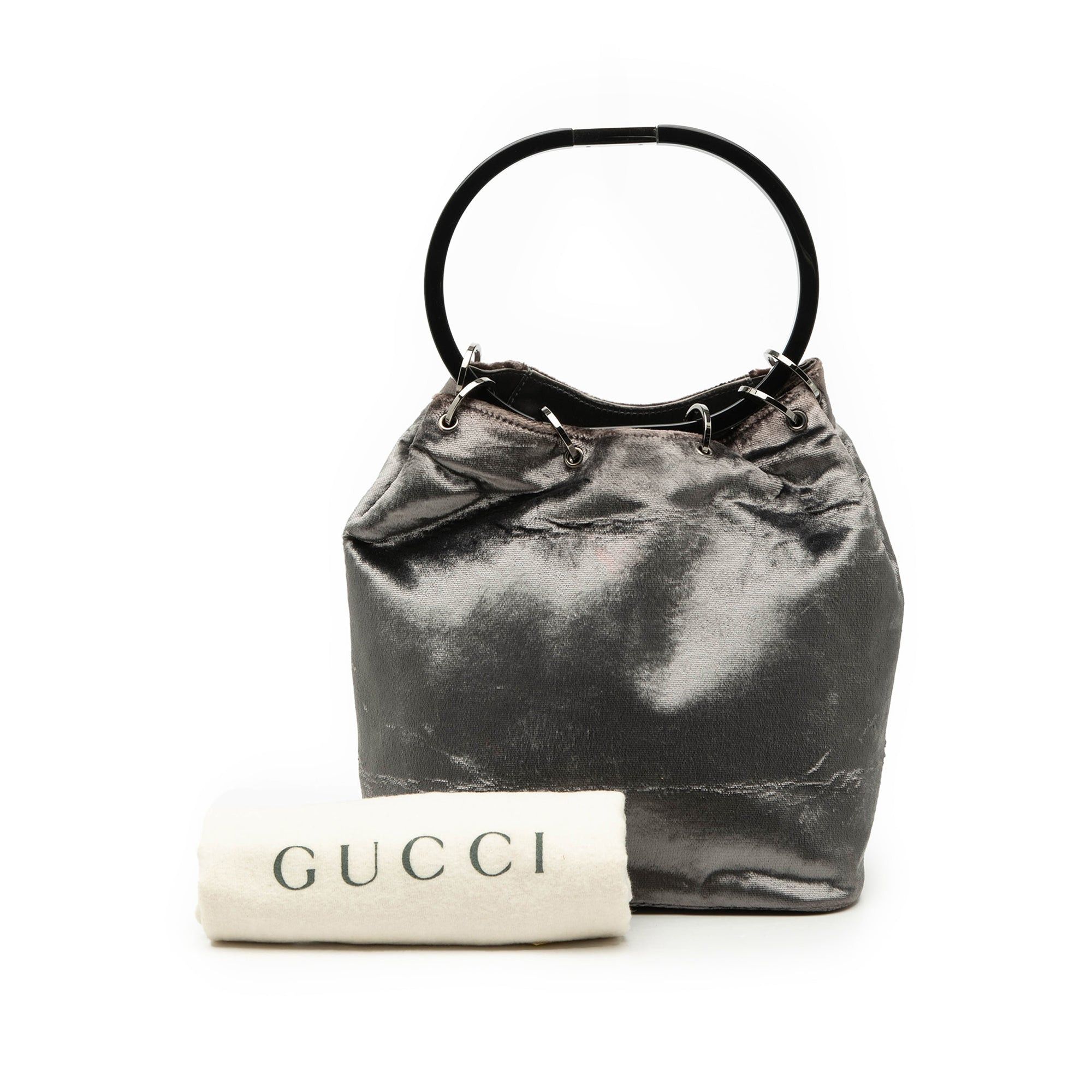 Gucci Velvet Ring Bucket Size ONE SIZE - 8 Thumbnail