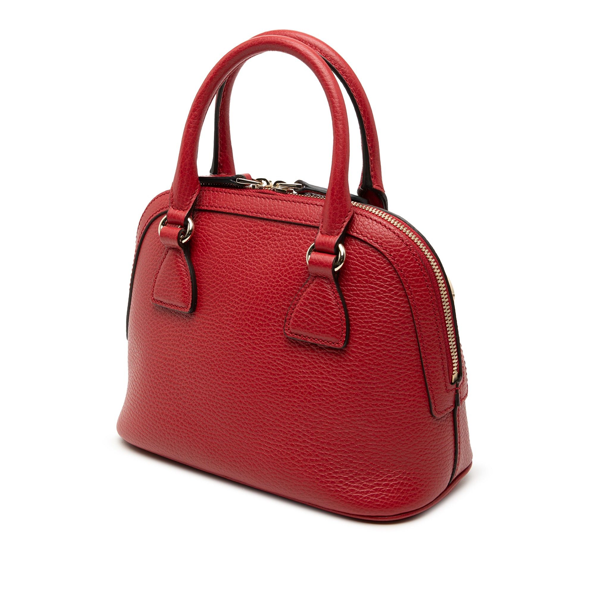 Gucci Mini Leather GG Charm Dome Satchel Size ONE SIZE - 2 Thumbnail