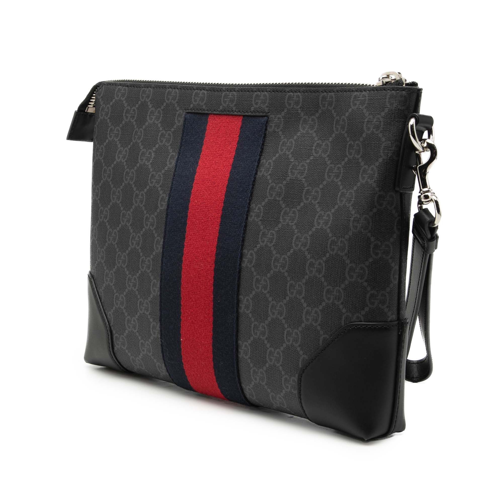 Gucci GG Supreme Web Clutch Size ONE SIZE - 2 Thumbnail