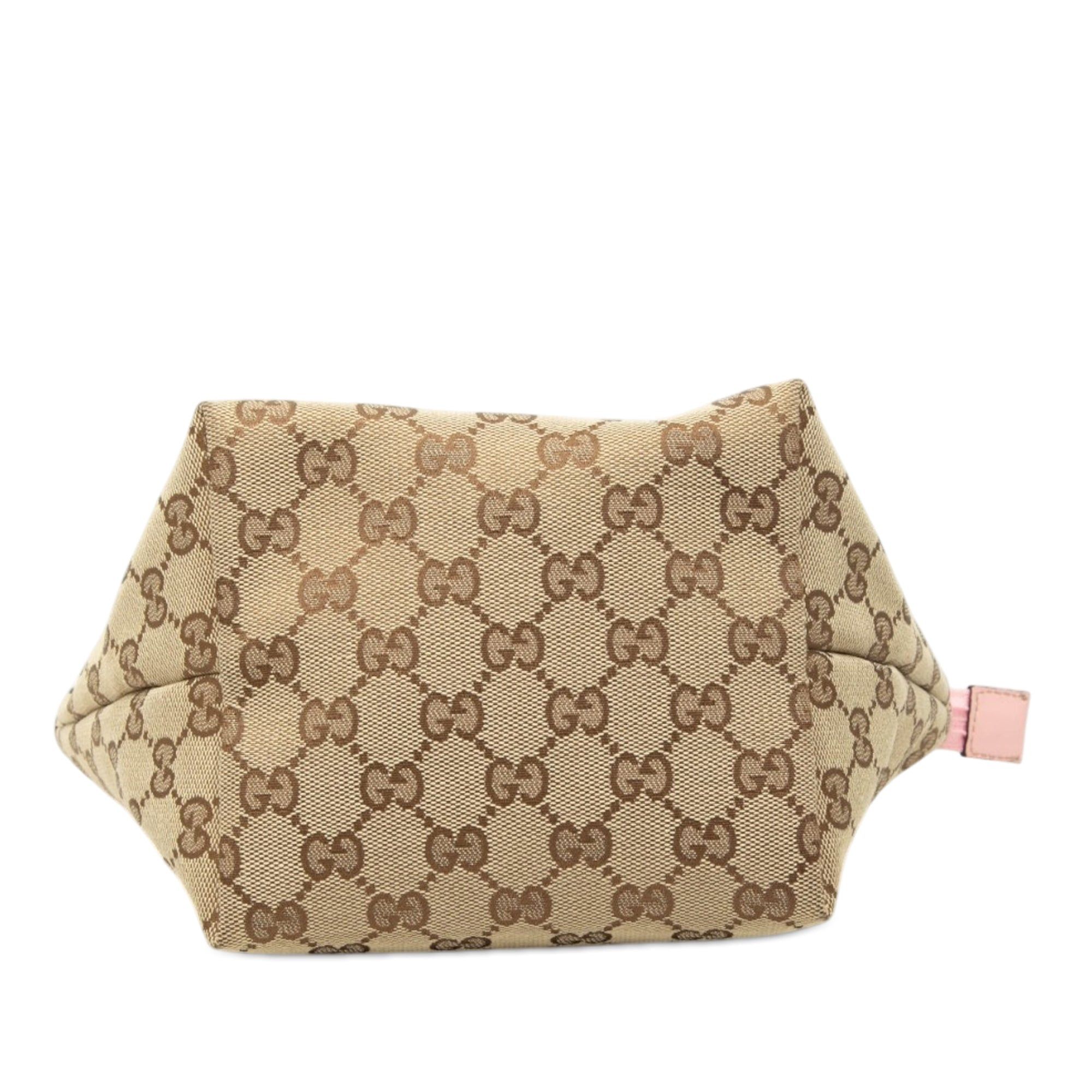 Gucci Childrens Mini GG Canvas Web Handbag Size ONE SIZE - 3 Thumbnail